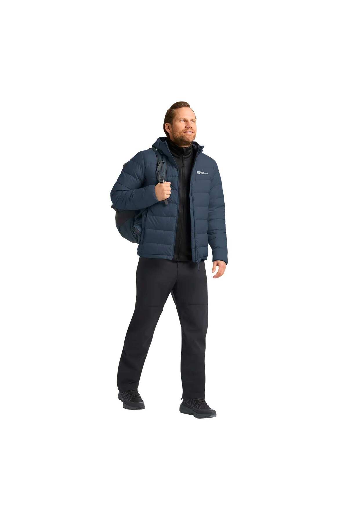 کاپشن اسپورت مردانه هودی | جک ولف اسکین Jack Wolfskin 5003312627 TR - تصویر 2