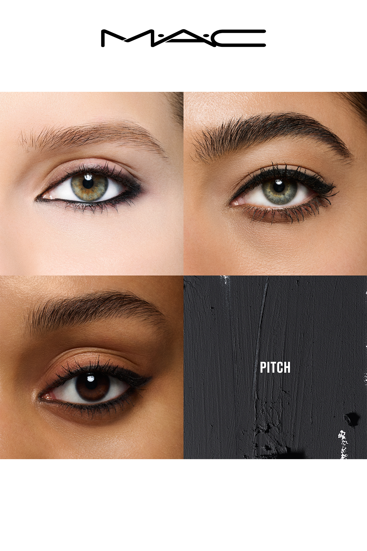 M·A·C Kajal Excess Longwear Smoky Eye Liner - Pitch — مشکی 147380 — تصویر 2 از 5