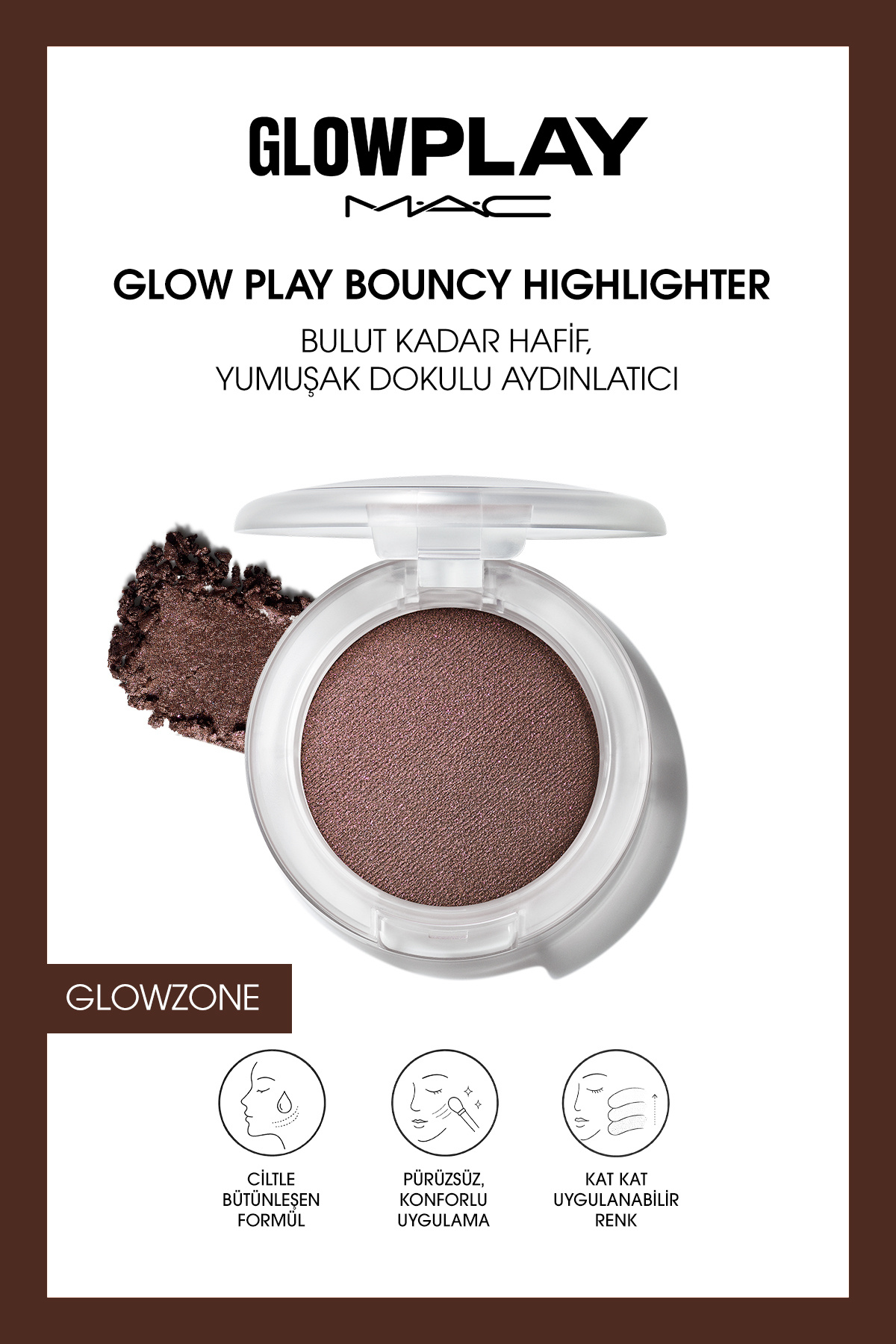 M.A.C هایلایتر فنری M·A·C Glow Play - GlowZone — سفید 147424