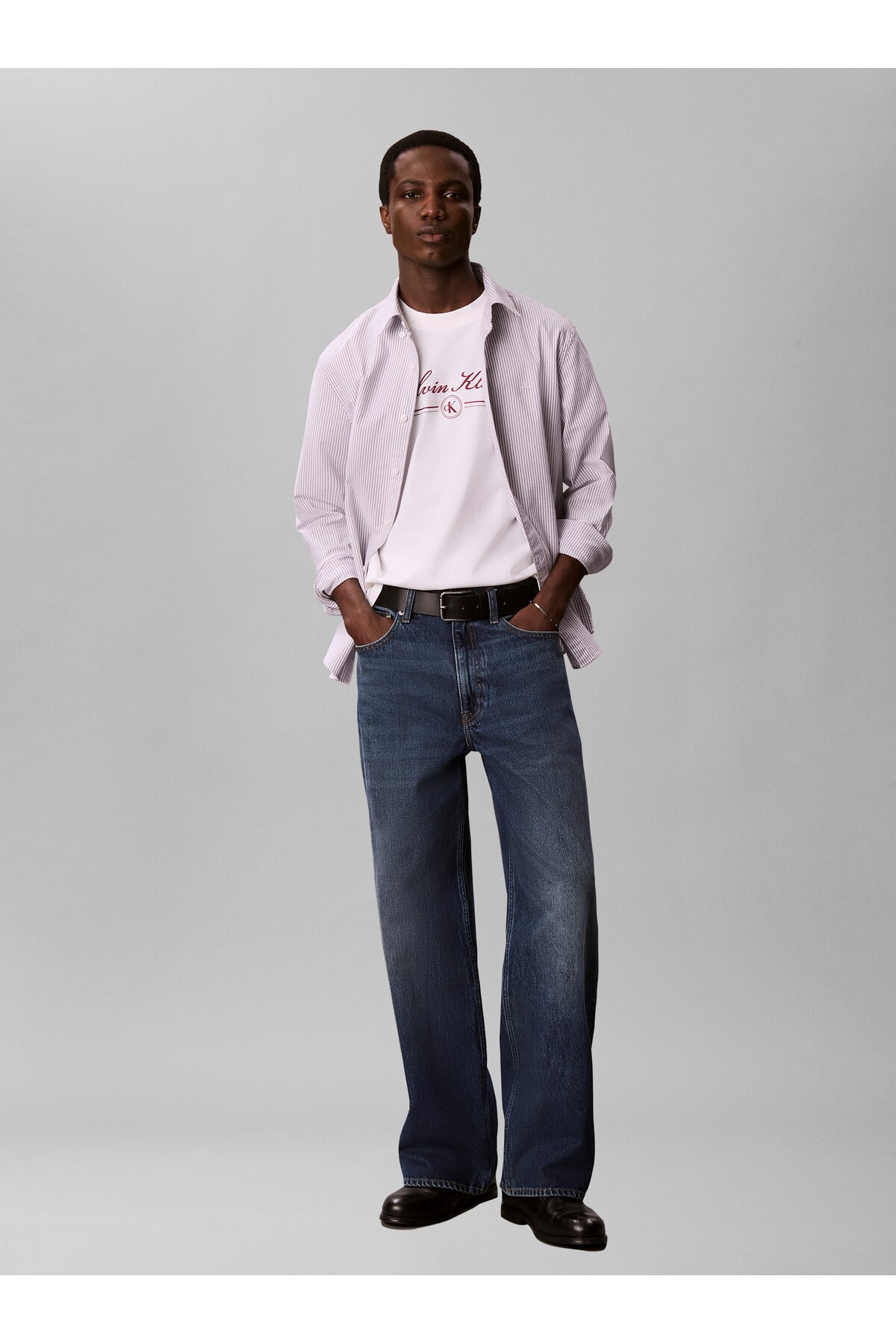 تیشرتمردانهCalvin Kleinسفید
