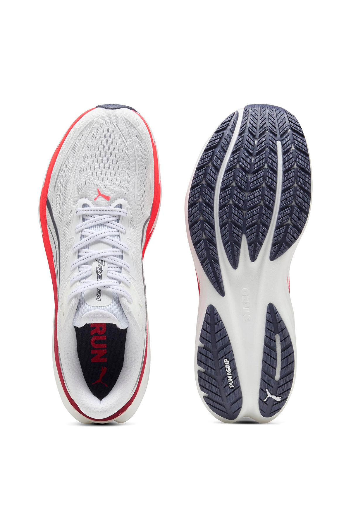 Puma Velocity Nitro 5 Erkek Beyaz Koşu Ayakkabısı 31294405 görsel 4