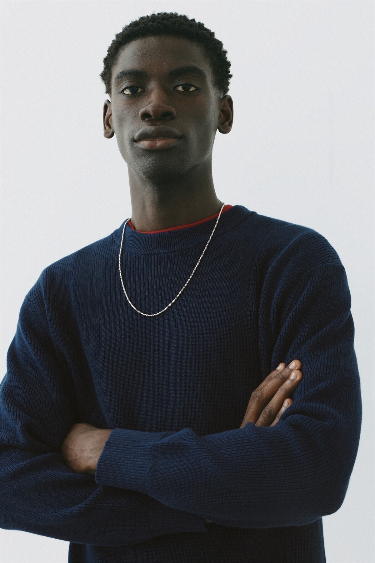 Pull & Bear Basic kazak görsel 5