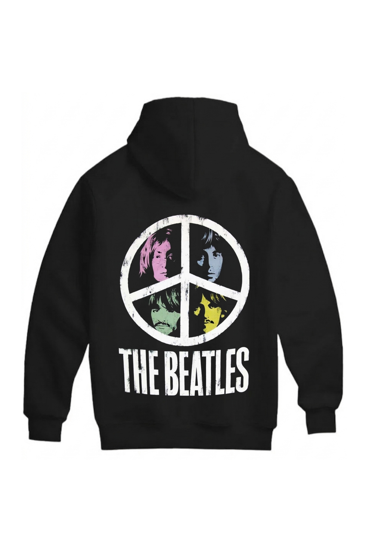 SVART WEAR The Beatles Printed Unisex Oversize 100% Cotton Sweatshirt