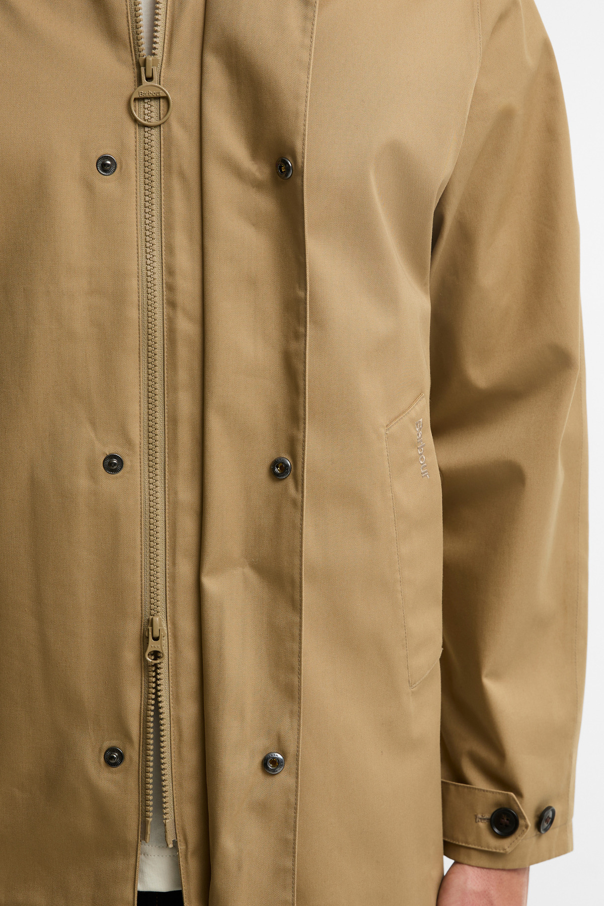 ژاکت ضد آب Lorig Mac BE52 Trench — قهوه‌ای MWB1145-1052 — تصویر 7 از 7