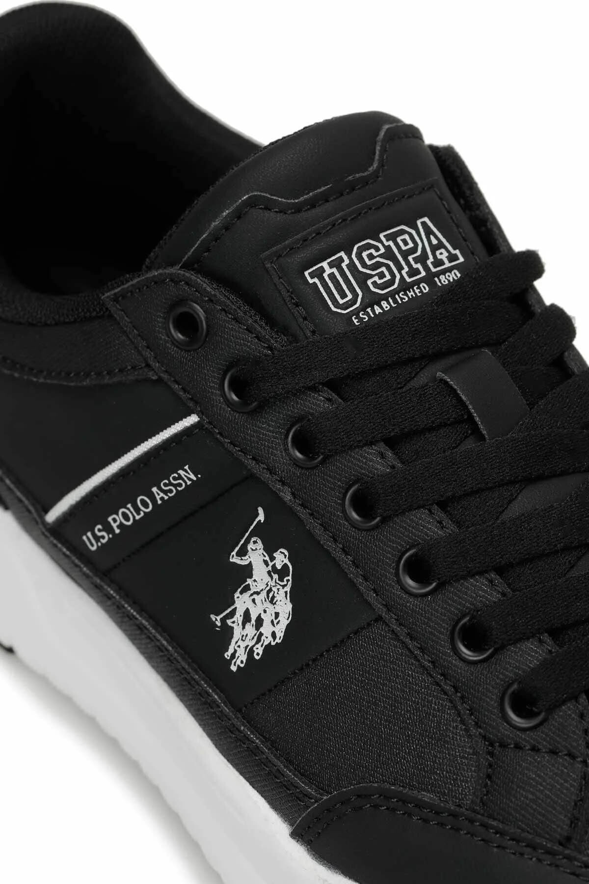 U.S. Polo Assn. Nevada 6Pr Siyah Erkek Sneaker A102695696 görsel 7