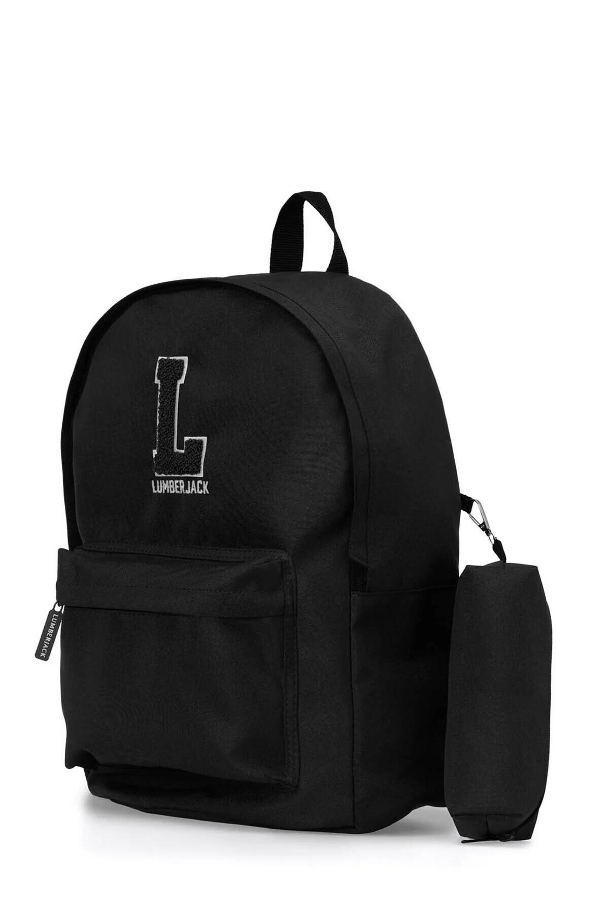 lumberjack OXFORD LJK BPCK Siyah Unisex Sırt Çantası A102709855 görsel 2