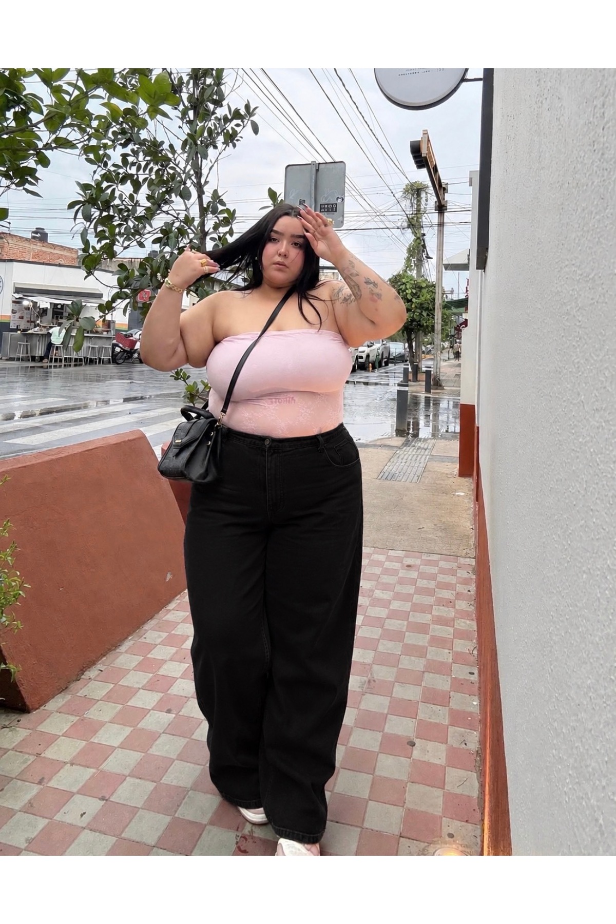 Büyük Beden Unısex Simsiyah Baggy — مشکی bluf655 — تصویر 2 از 4
