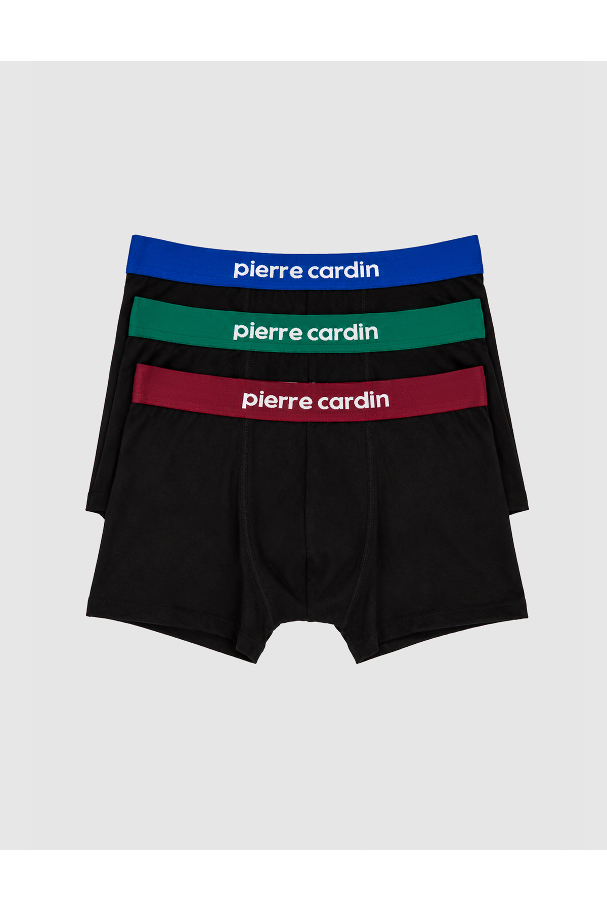 Pierre Cardin Siyah Pamuk Karışımlı 3'lü İç Giyim Boxer Set 50333770-001 görsel 2