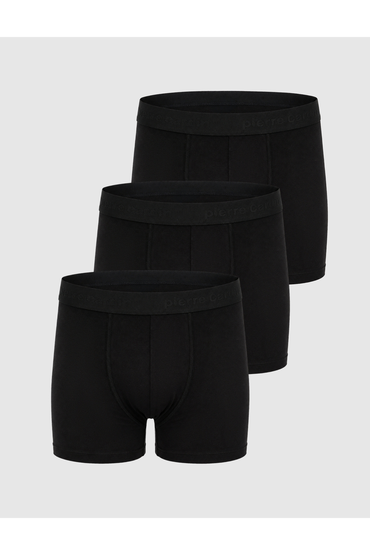 Pierre Cardin Siyah Modal Karışımlı 3'lü İç Giyim Boxer Set 50332518-001