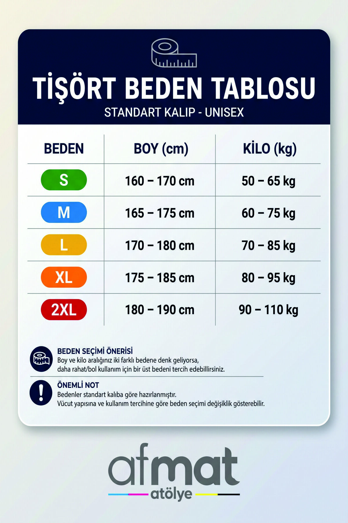 AFMAT Atölye Kişiye Özel Baskılı Siyah Tişört Logo Resim Yazı Baskılı Unisex Pamuklu Bisiklet Yaka görsel 4