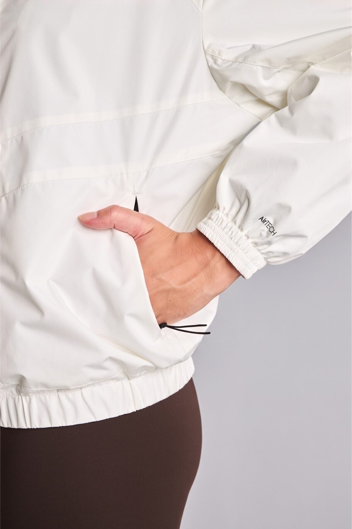 DeFacto Rüzgar Geçirmez Regular Fit Reglan Kollu Kapüşonlu Yağmurluk C4949AX26AU görsel 5