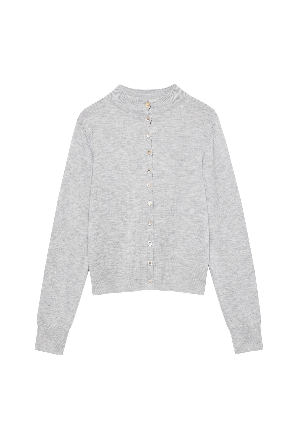Pull & Bear Dik yaka hırka görsel 3