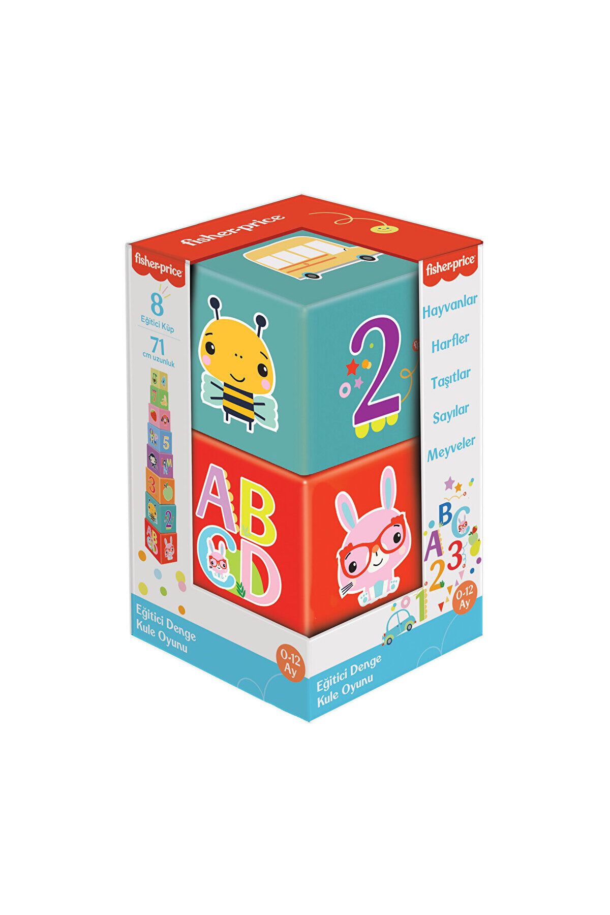 FISHER PRICE Fisher-Price Eğitici Denge Kulesi