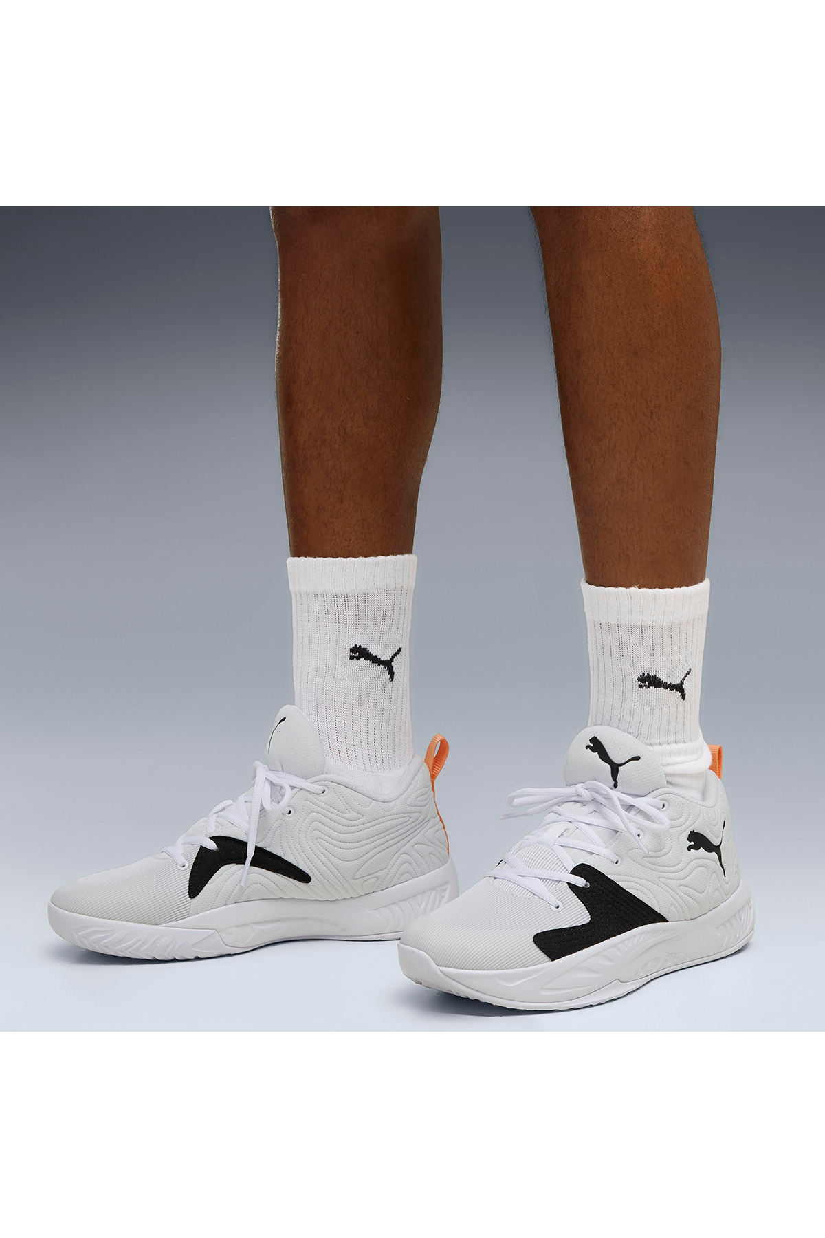 Puma Court Pro 3 Erkek Beyaz Basketbol Ayakkabısı 31383003 görsel 2