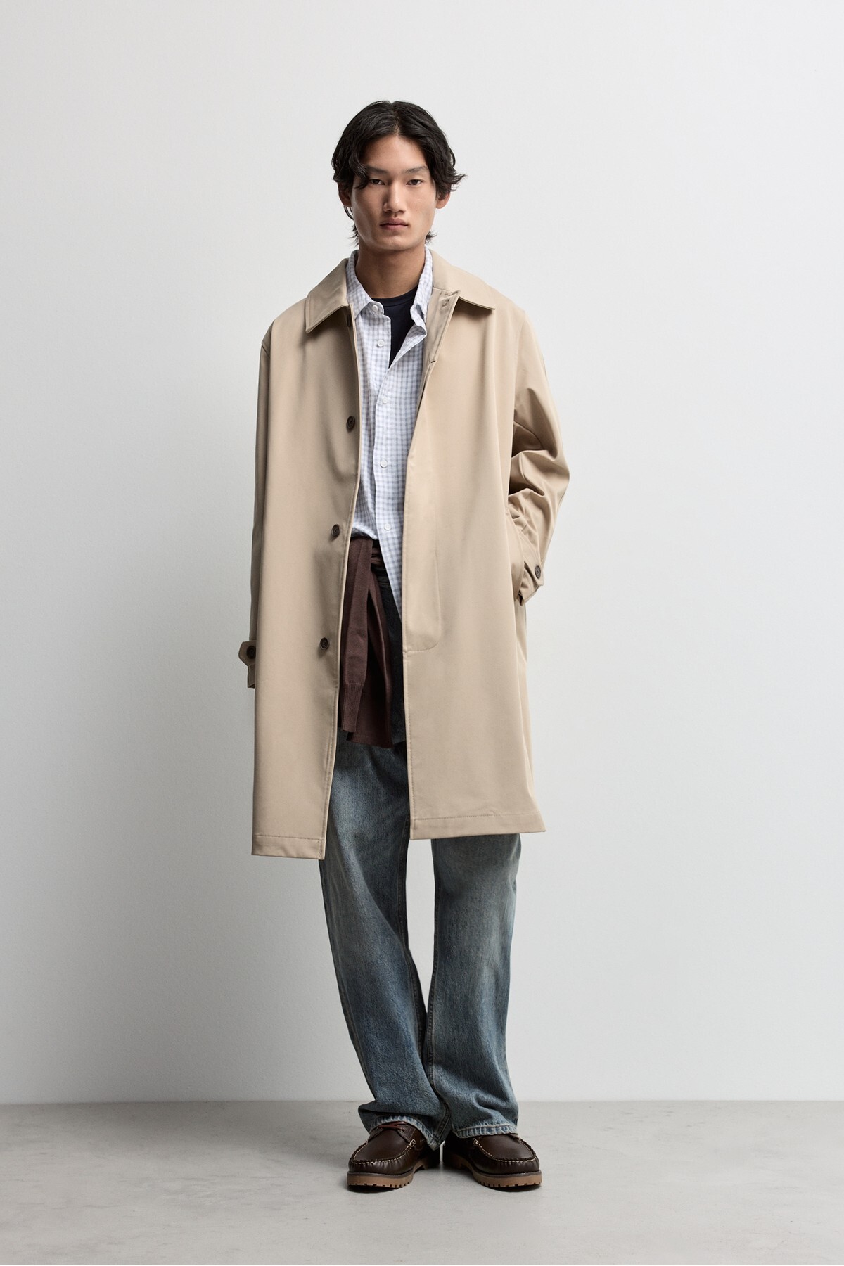 LEFTIES Oversize trençkot görsel 2