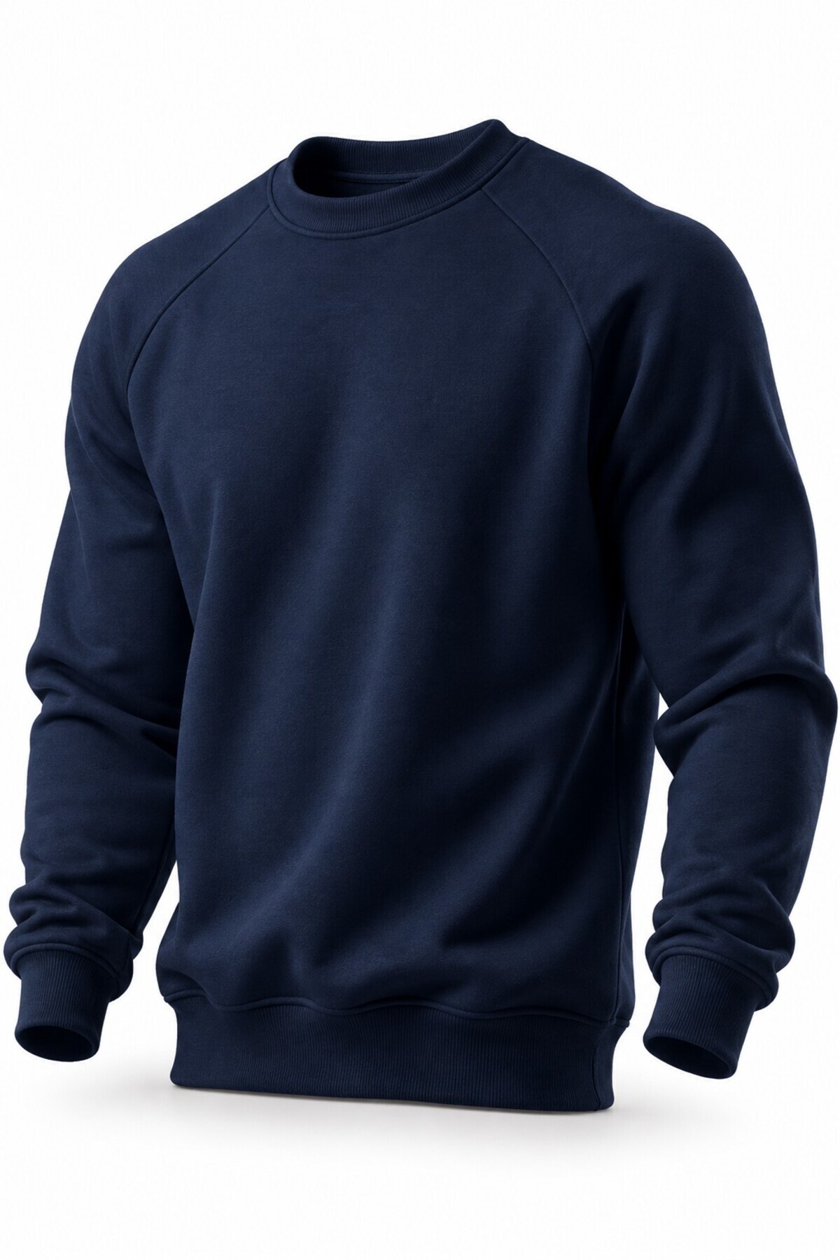 GHASSY CO . Erkek Bisiklet Yaka Spor Sweatshirt Basic Günlük Rahat Pamuklu Uzun Kollu Sweat — رنگارنگ 869866343