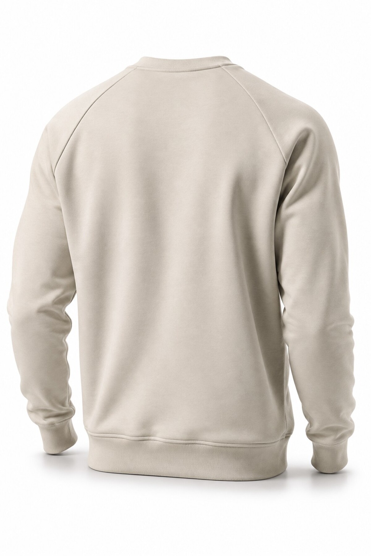 GHASSY CO . Erkek Bisiklet Yaka Spor Sweatshirt Basic Günlük Rahat Pamuklu Uzun Kollu Sweat görsel 2