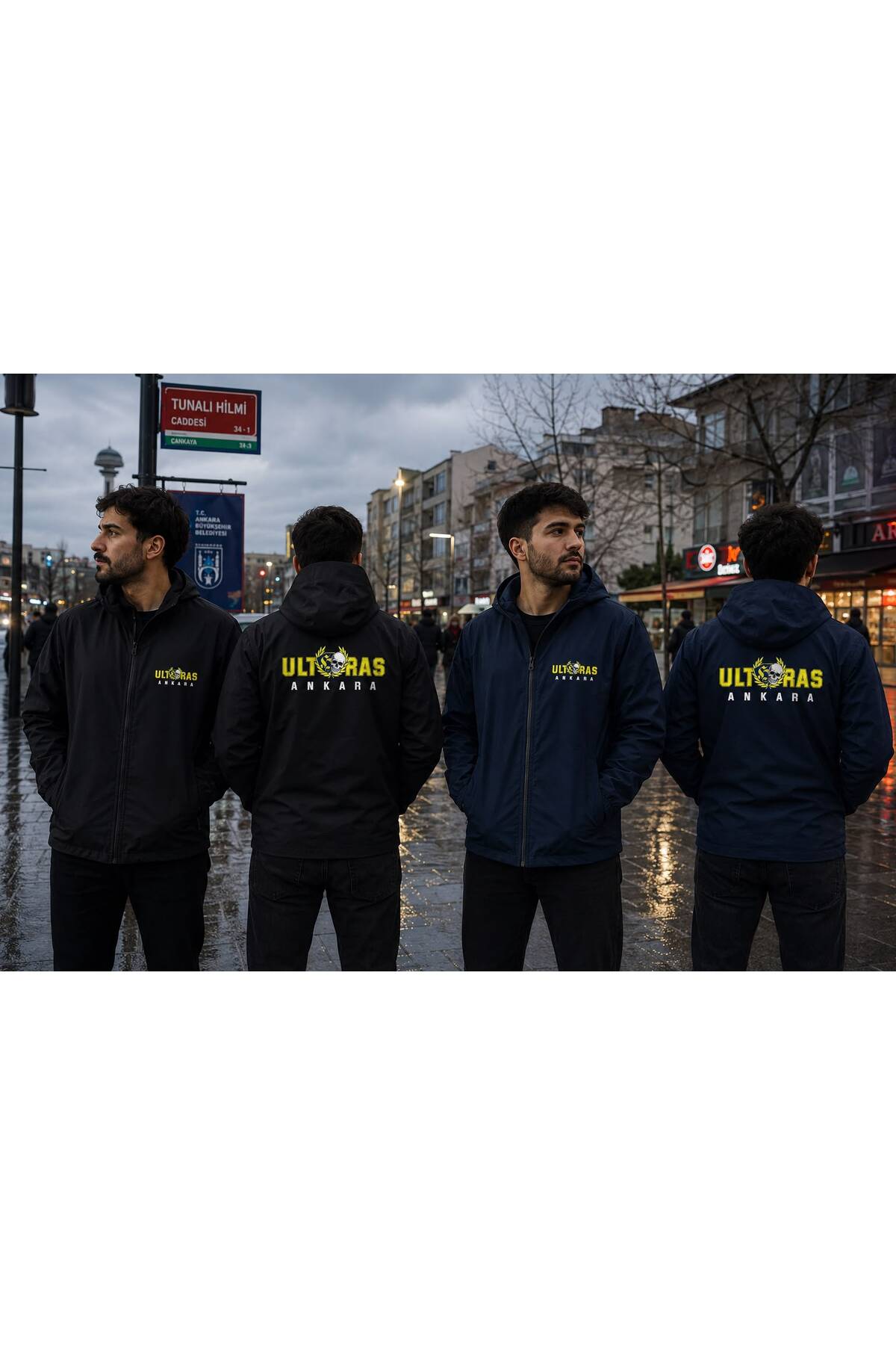 بارانی ULTRAS ANKARA — سرمه‌ای CVDF212110 — تصویر 3 از 4