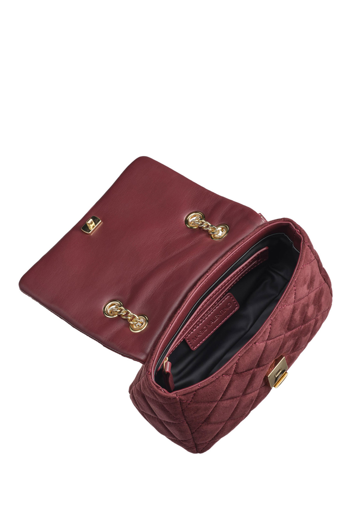 کیف زنانه بندکوتاه بورگوندی VBSA9B05