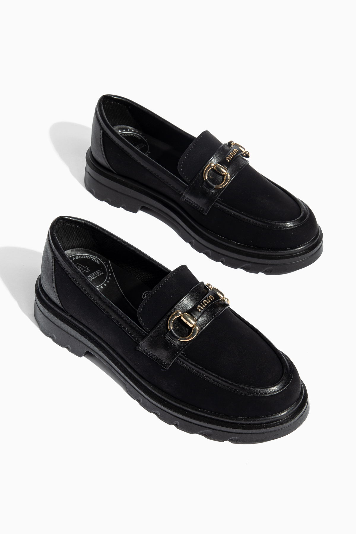 Daxtors D0713 Günlük Ortopedik Klasik Kadın Loafer Ayakkabı görsel 3
