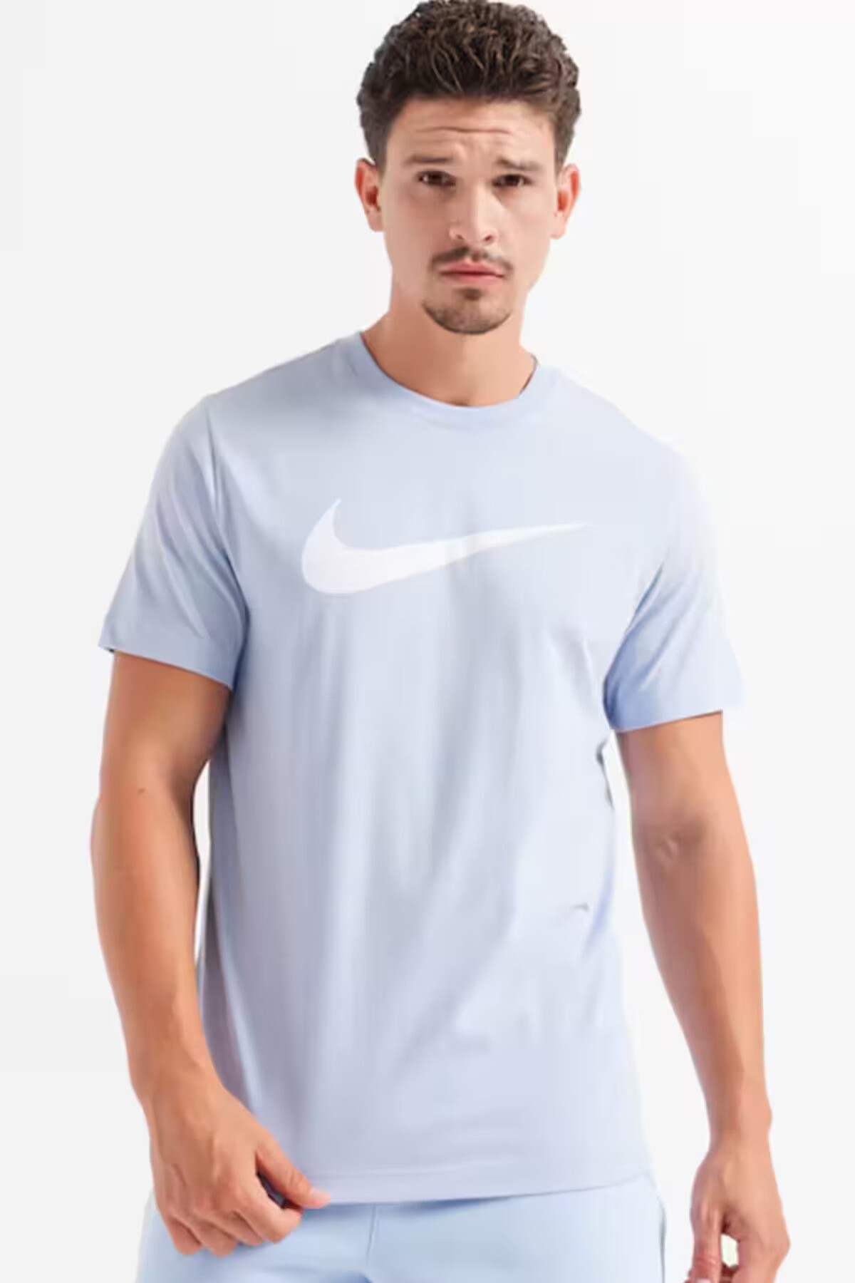 تی شرت ورزشی مردانه طرح Club Swoosh Blue نایکی تی شرت ورزشی Nike