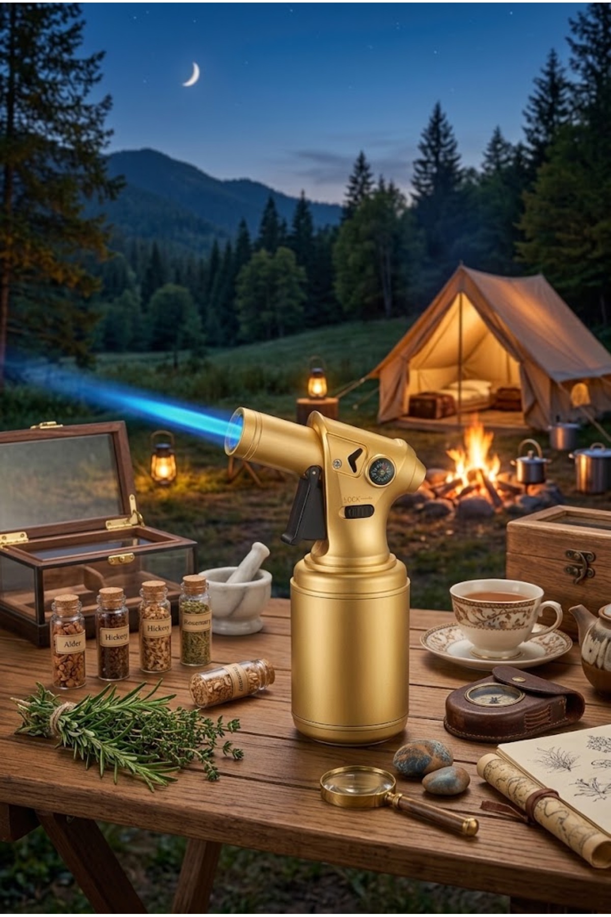 シウタページ Janva Turbojet Doldurulabilir Profosyonel Torch Pürmüz Çakmak
