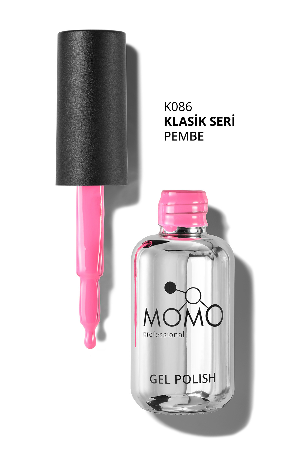 Kalıcı Oje K086, Pembe, 4 ml — صورتی 8860101A01S01K086 — تصویر 2 از 7