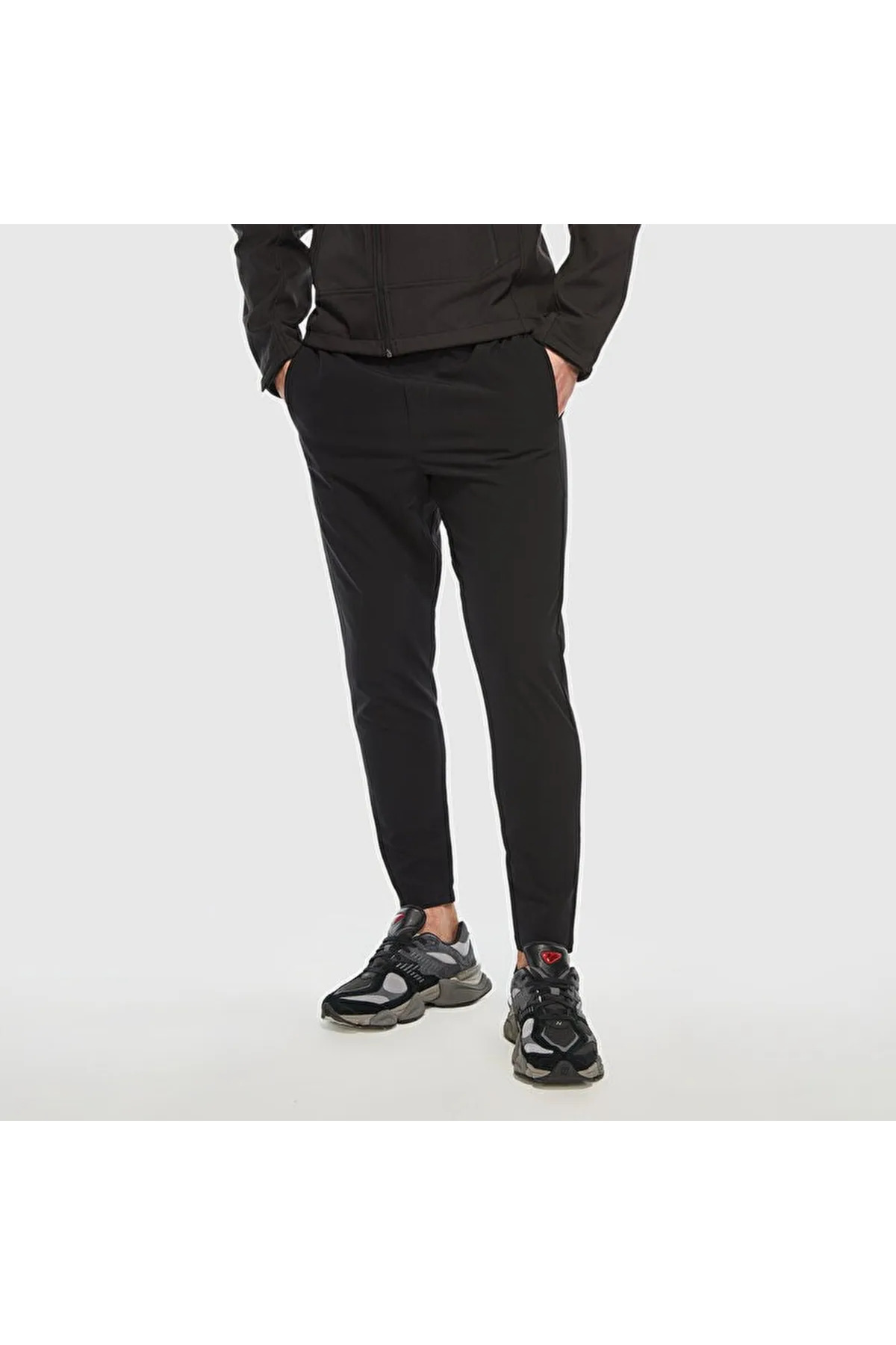 شلوار ورزشی مردانه MNP3433-BK 3433 مشکی نیو بالانس شلوار گرمکن ورزشی New Balance