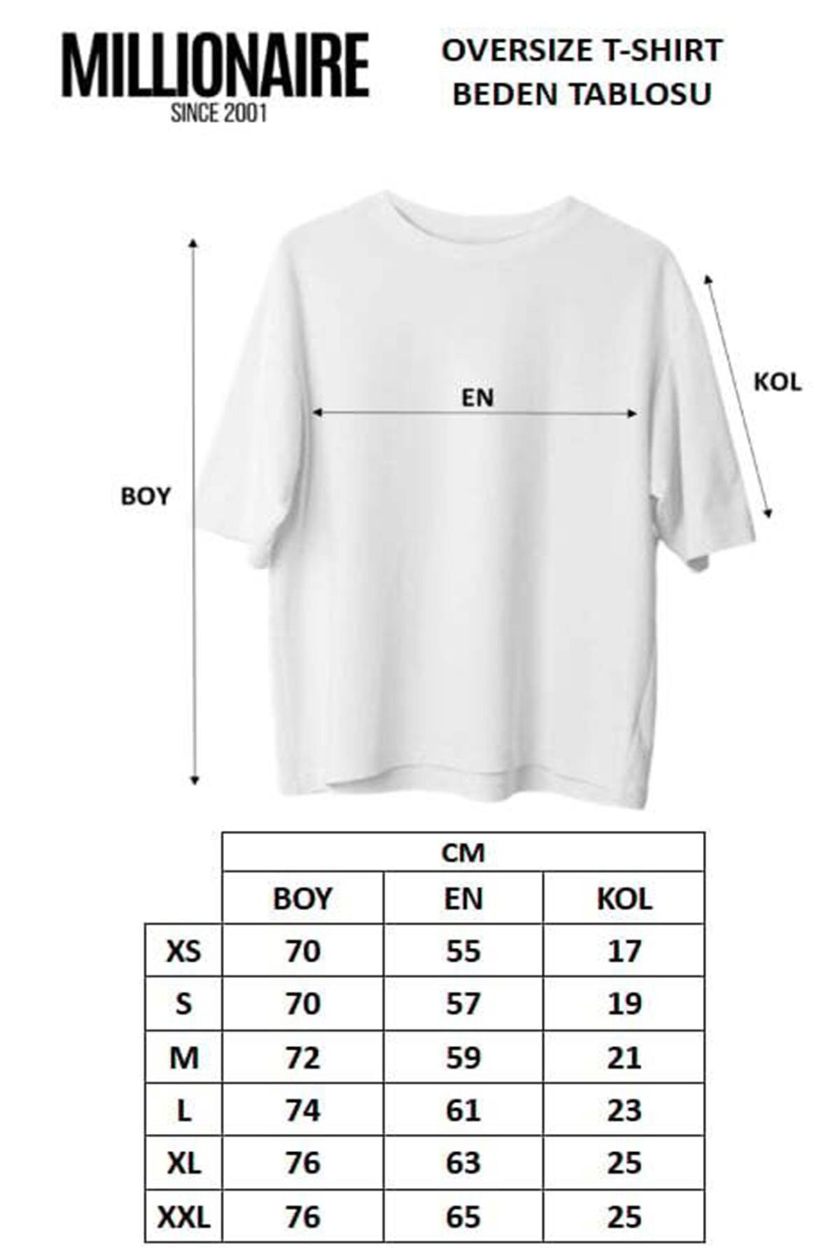 Teenage Millionaire Kadın Gri Basic Düz Baskısız Oversize Salas T-shirt görsel 2