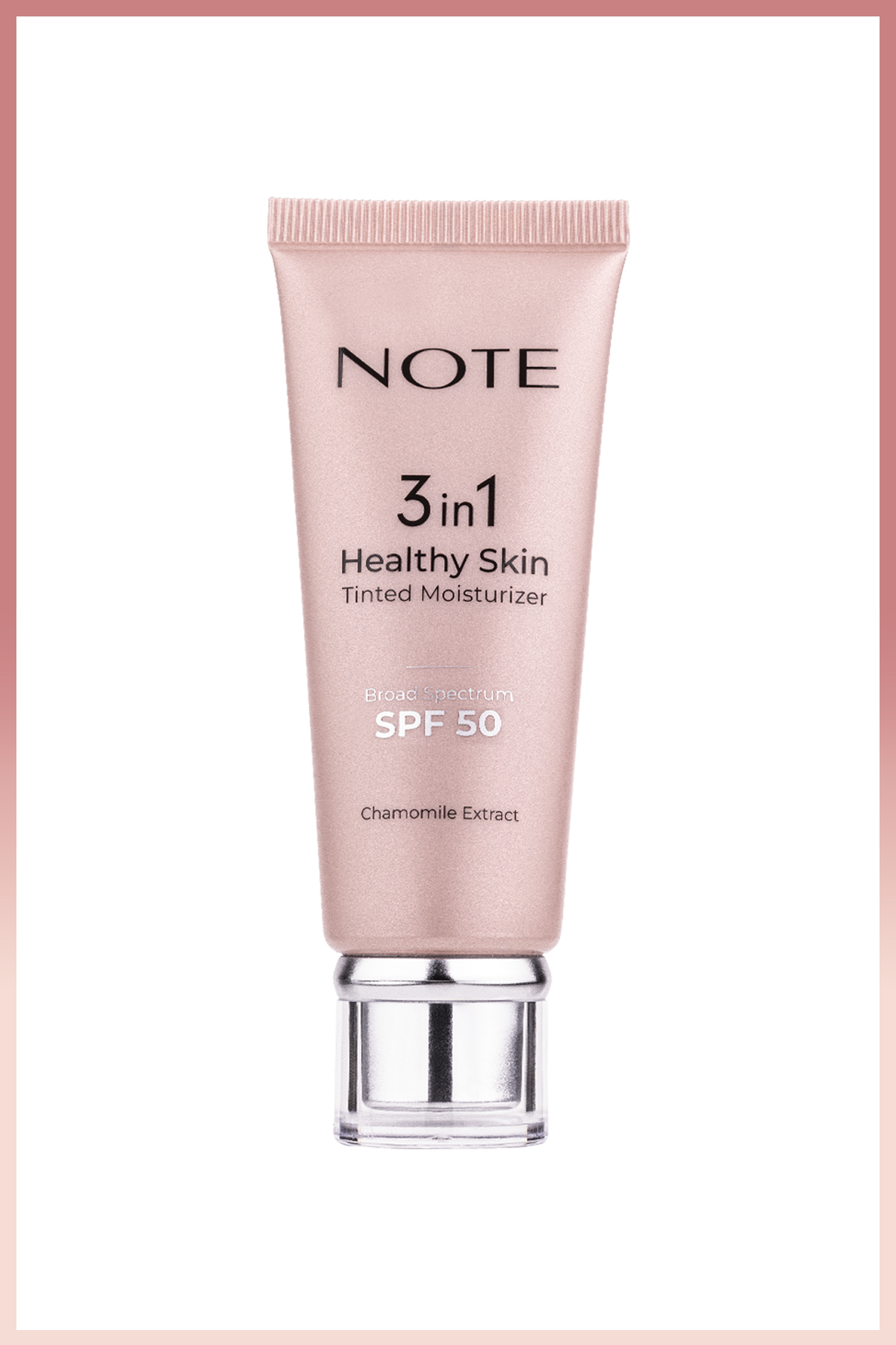 کرم مرطوب کننده رنگی روشن 3 در 1 Healthy Skin با SPF 50، رنگ روشن، اصلاح کننده و روشن کننده — بژ MSTR رنگی — تصویر 8 از 8