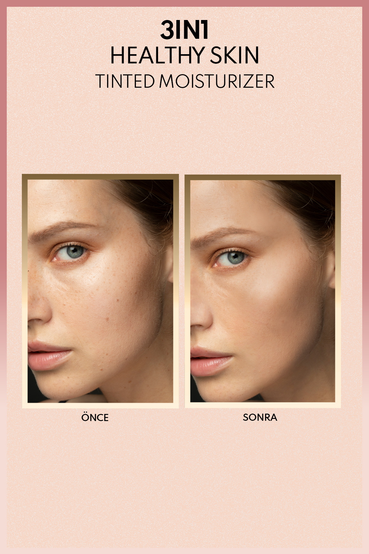 کرم مرطوب کننده رنگی 3 در 1 پوست سالم، 50 SPF، روشن کننده و یکنواخت کننده - 10 متوسط ​​— MSTR رنگی — تصویر 5 از 8