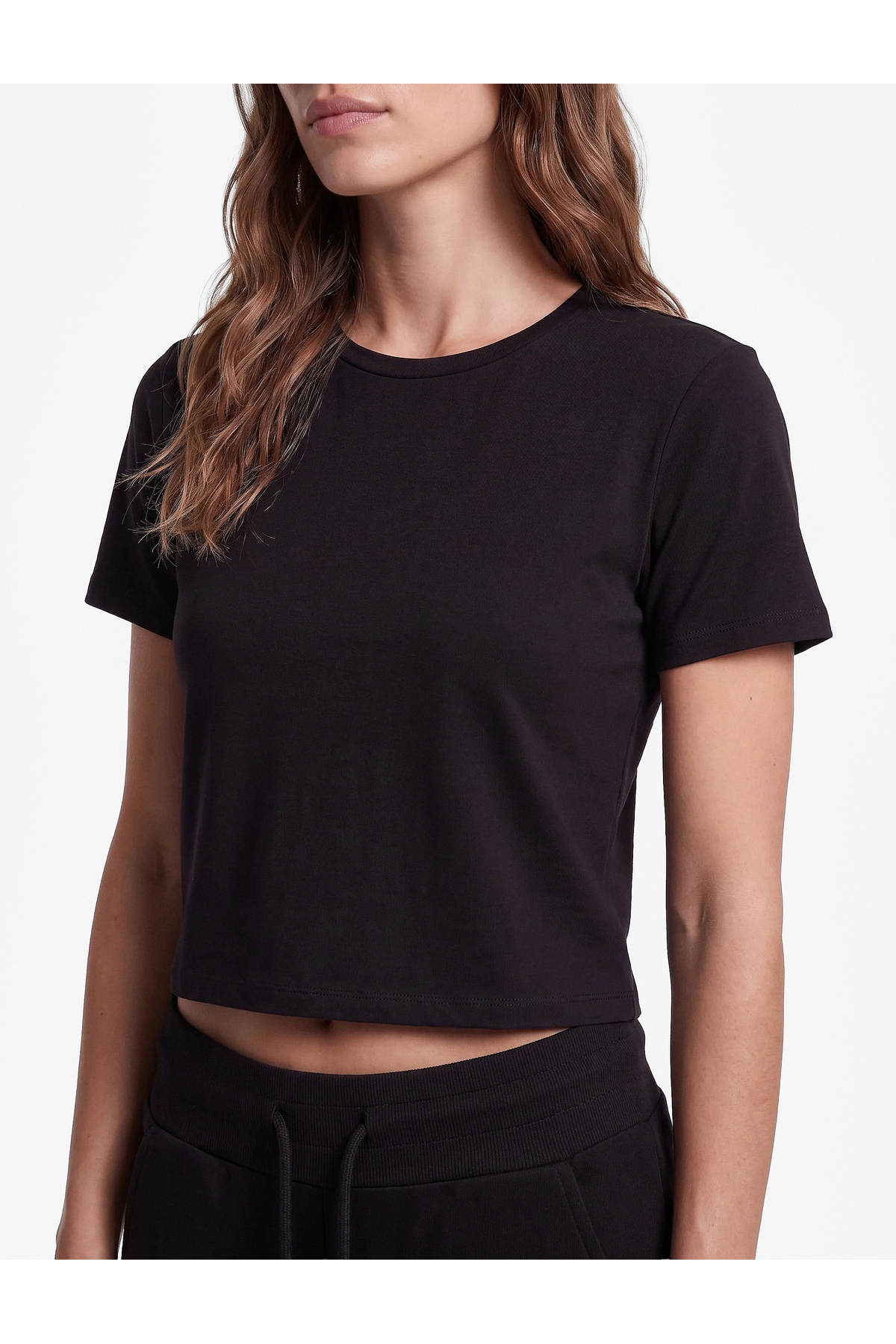 Koton Slim Fit Kısa Kollu Pamuklu Bisiklet Yaka Spor Tişört görsel 4