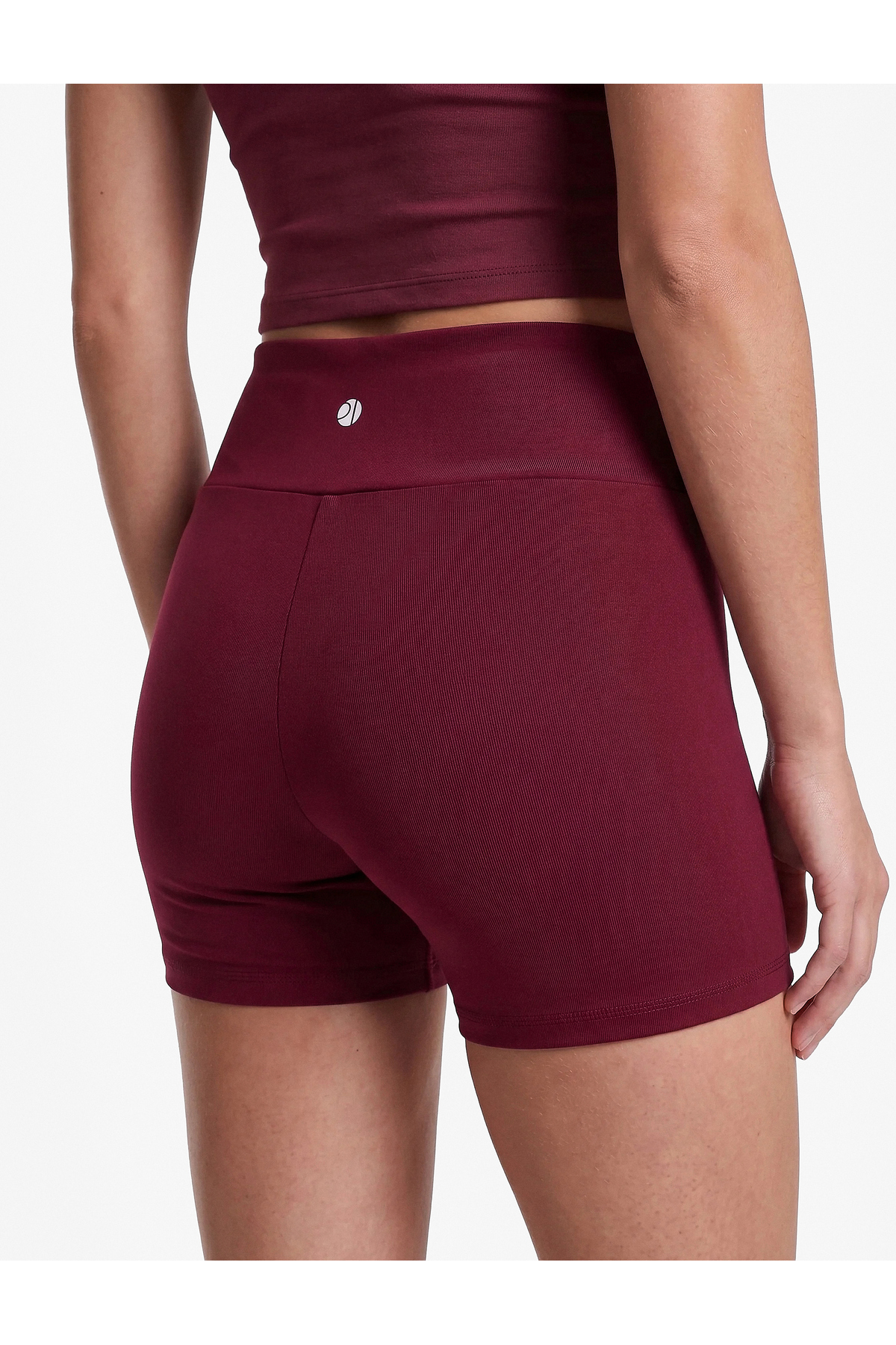 Koton Yüksek Bel Slim Fit Spor Biker Tayt görsel 4
