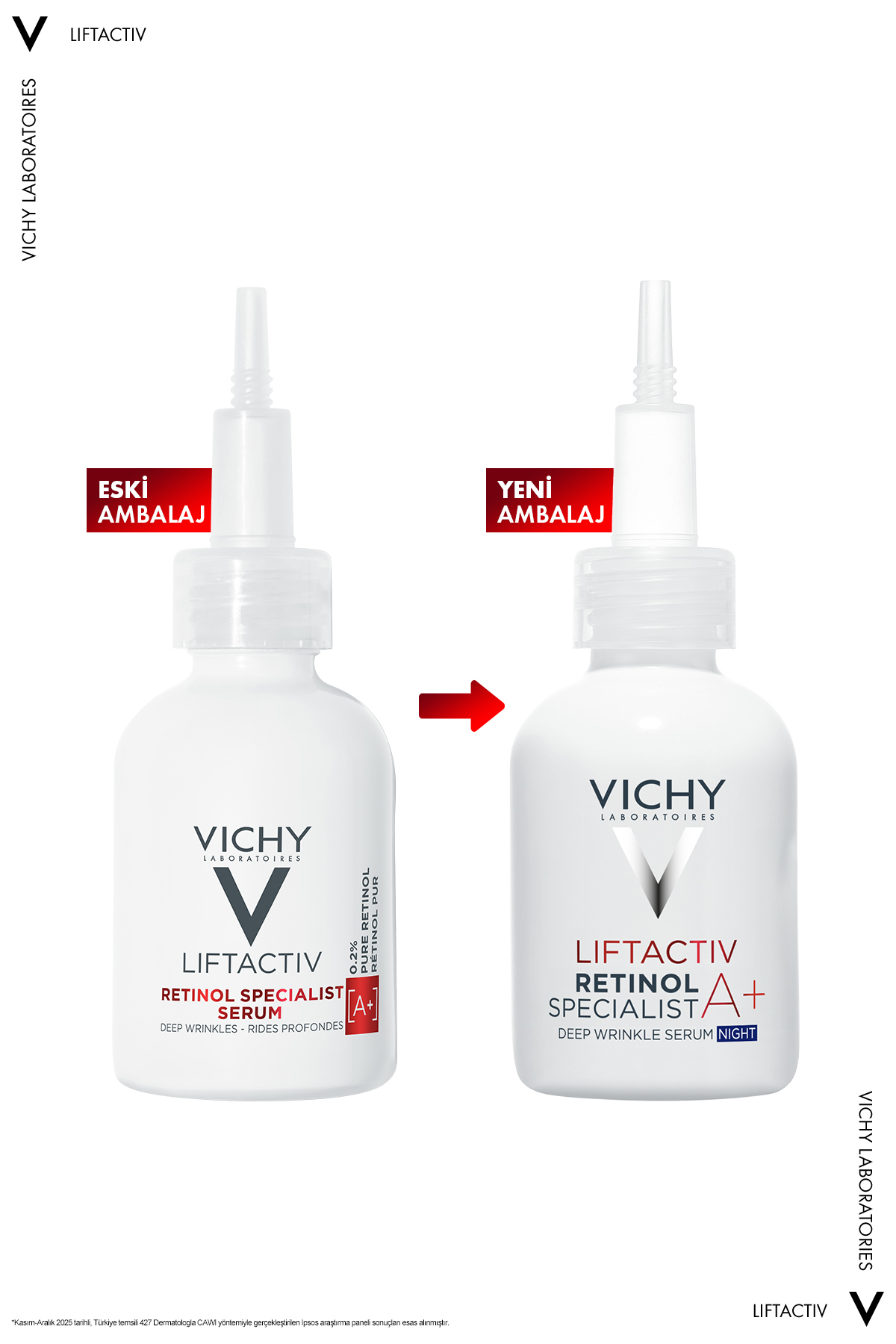 Liftactiv Retinol Specialist Retinol İçeren Derin Kırışıklık Karşıtı Cilt Bakım Serumu 30 ml — 821636 — تصویر 2 از 8