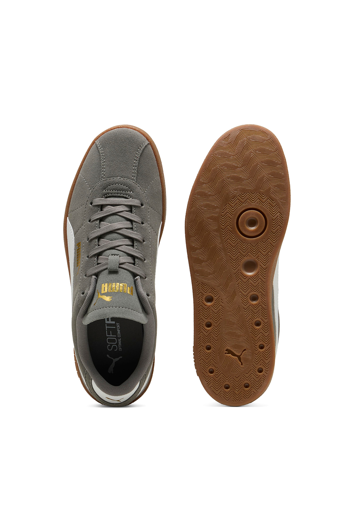 Puma Club II Erkek Gri Sneaker Ayakkabı 39744408 görsel 3