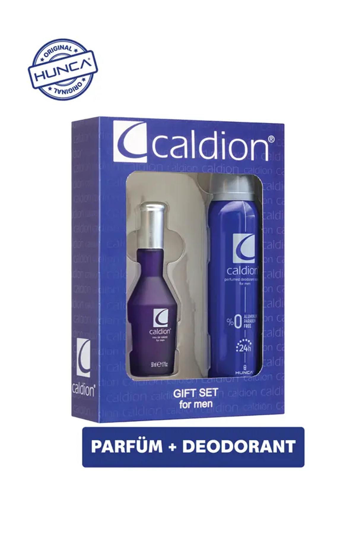 Caldion Erkek Parfüm Seti 50 Ml Edt + 150 Ml Deodorant Kofre — 158