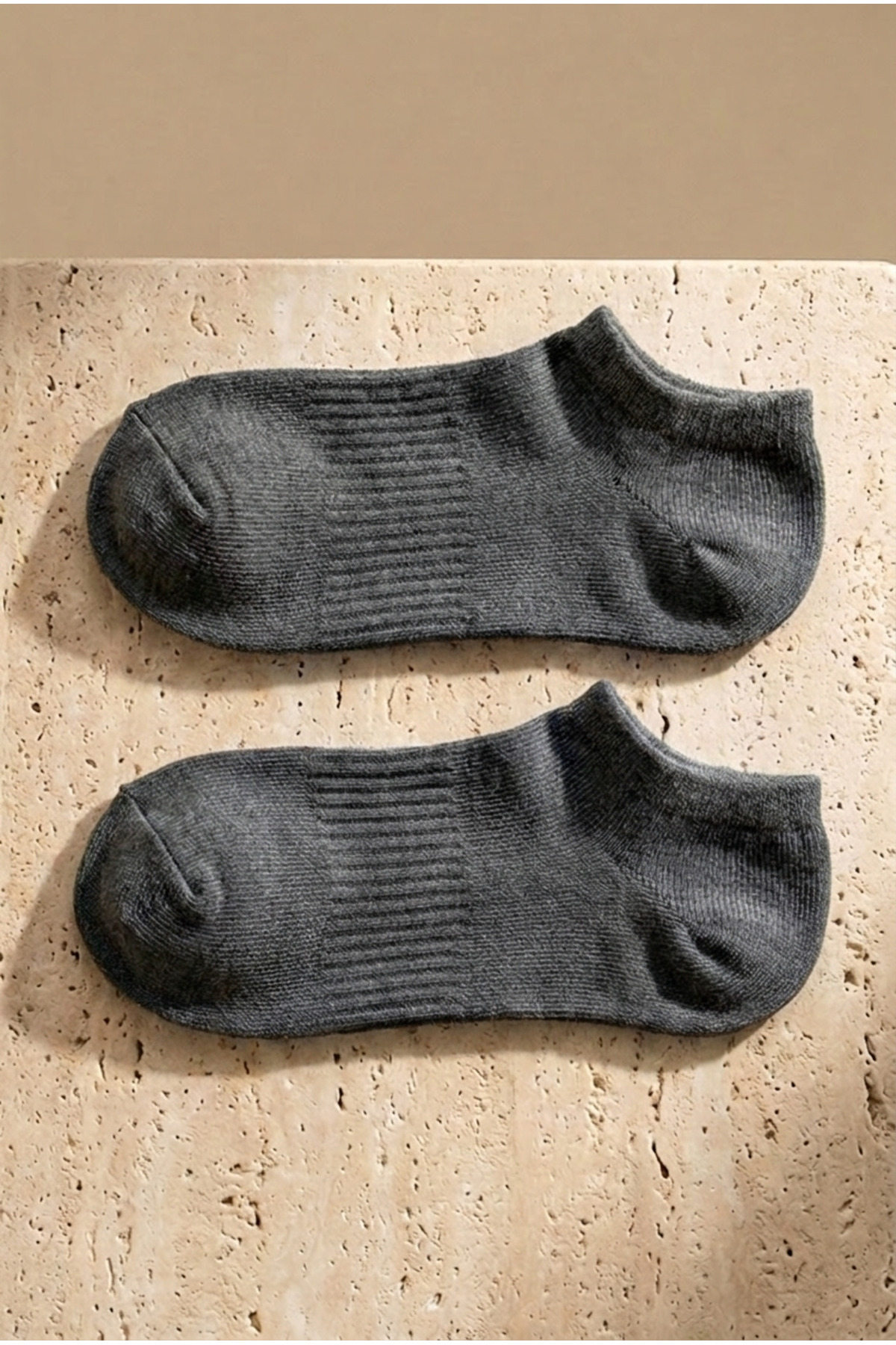 Katia&Bony Unisex 5'li Basic Step Çorap Siyah Mix görsel 2