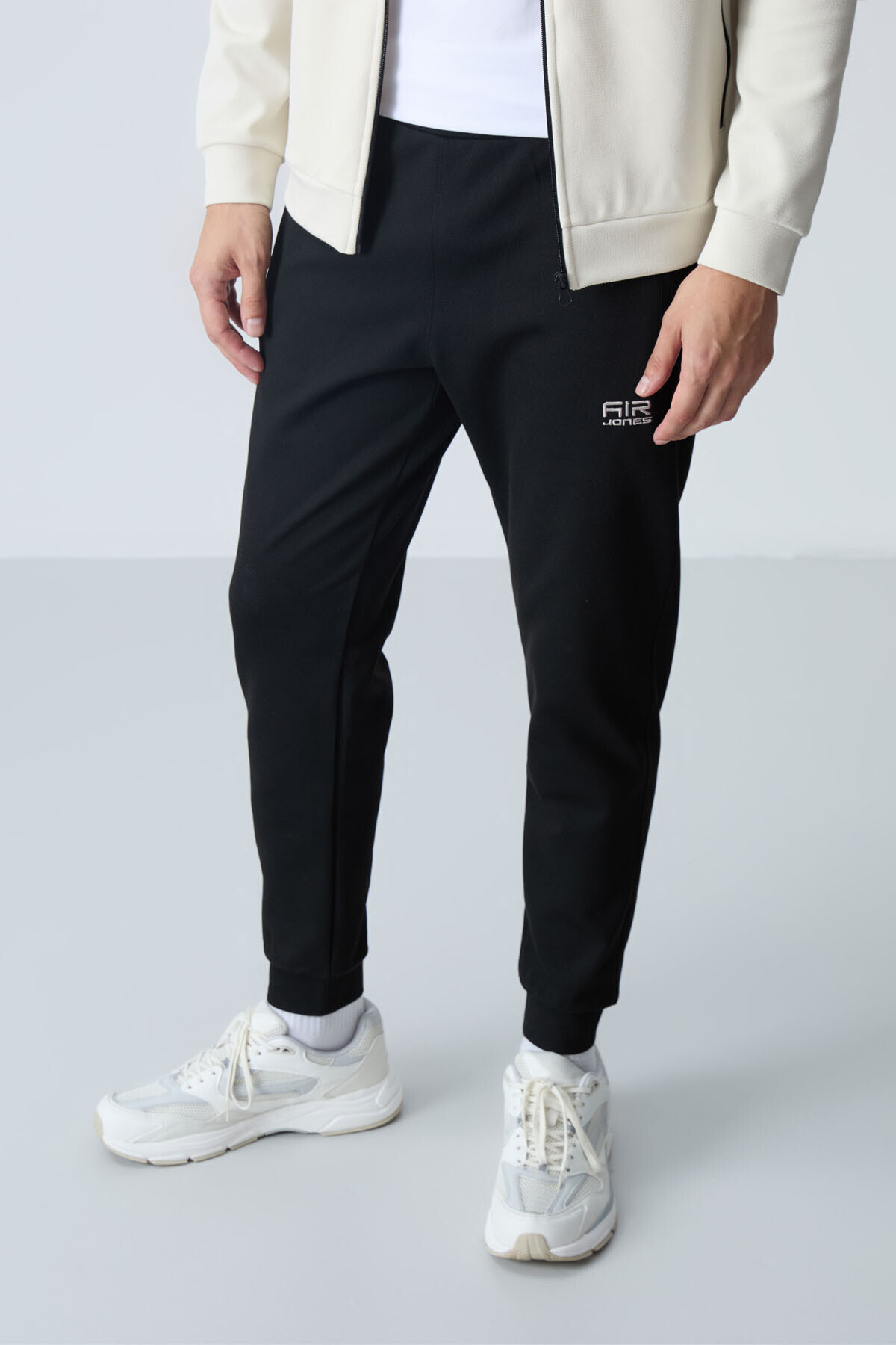 ست ورزشی مردانه Hugo Beige - Black Jogger - 85198 — رنگارنگ A11ER-85198 — تصویر 8 از 9