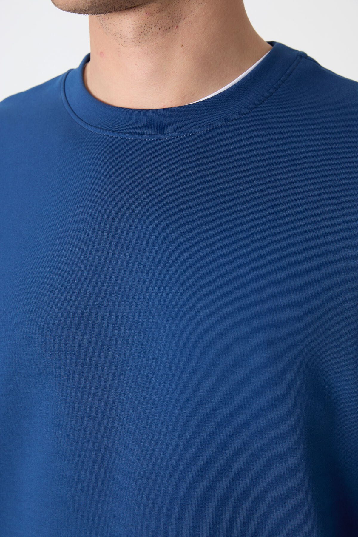 Parlament Basic O Yaka Rahat Form Erkek Sweatshirt - 88053 — رنگارنگ T09ER-88053 — تصویر 4 از 7