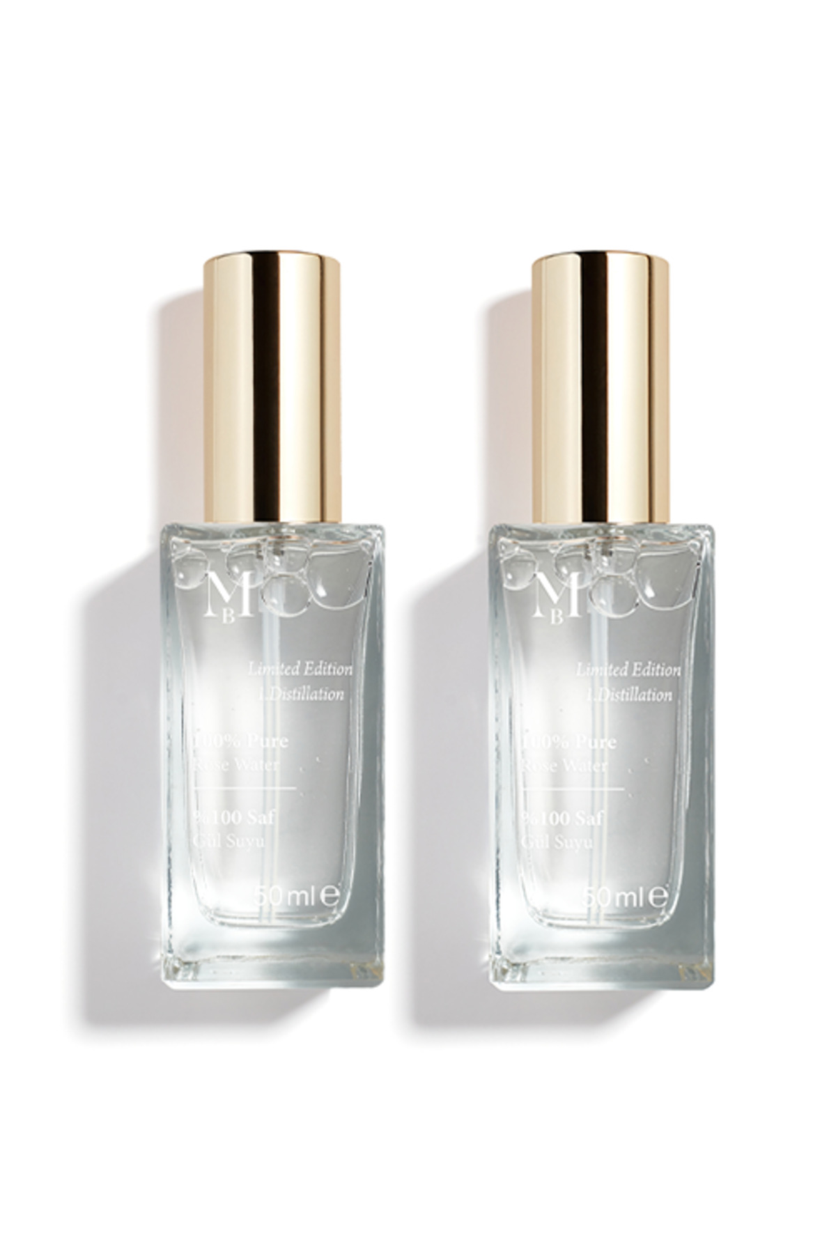 Limited Edition Saf Gül Suyu 50 Ml 2'li Set — MB.HD-GS052 — تصویر 4 از 4