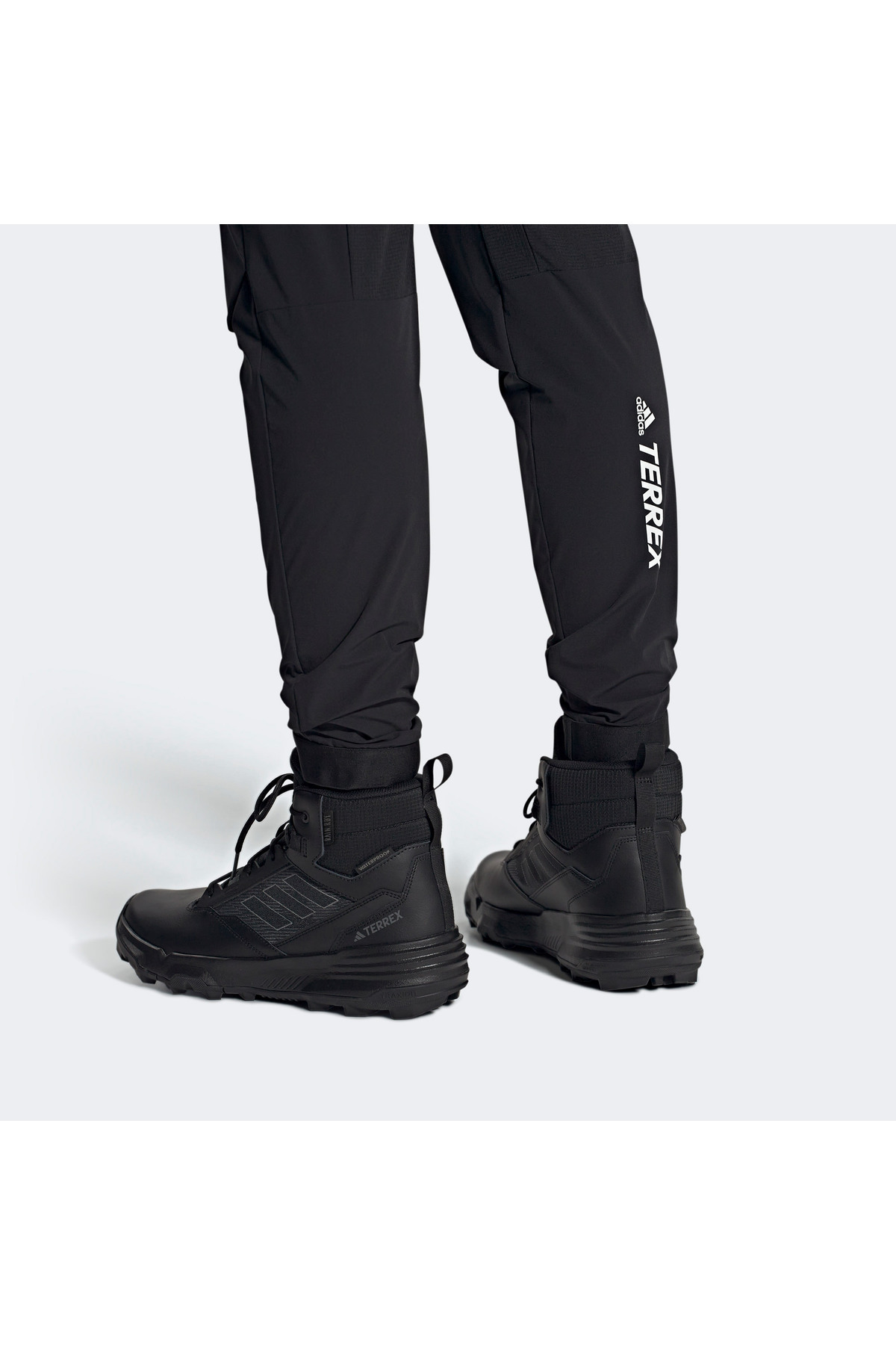 adidas Terrex Unity Lea Mid R.Rdy Erkek Siyah Outdoor Ayakkabı görsel 4