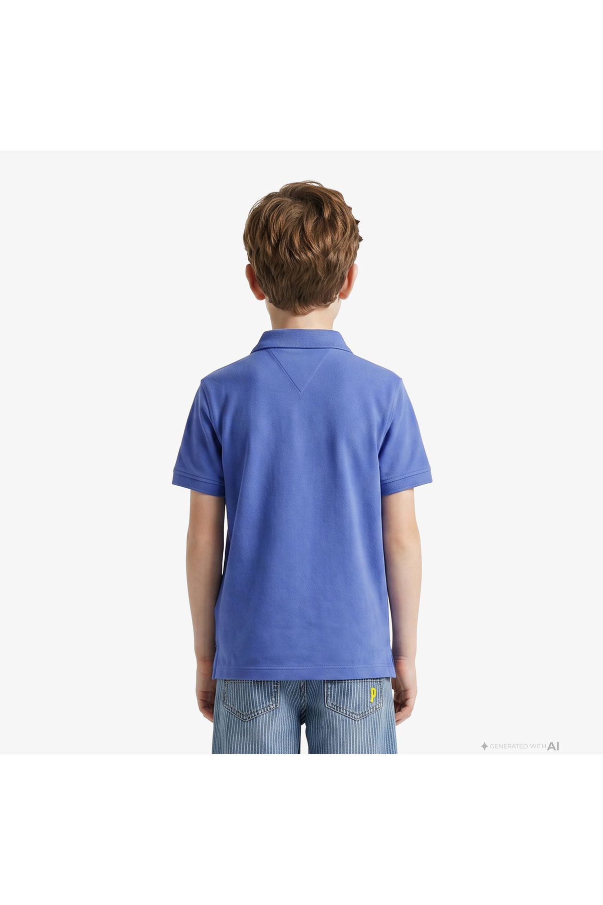 پولوشرت پسرانه یقه پلو | تامی هیلفیگر Tommy Hilfiger KB0KB10007 BD - تصویر 2