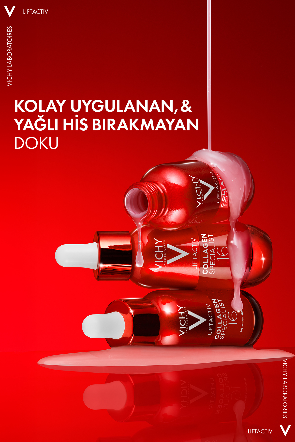 Tüm Cilt Tipleri İçin Kırışıklık Karşıtı Bakım Seti: Collagen 16 Bonding Serum 30ml&Güneş Kremi 15ml — 8602853651976 — تصویر 6 از 8