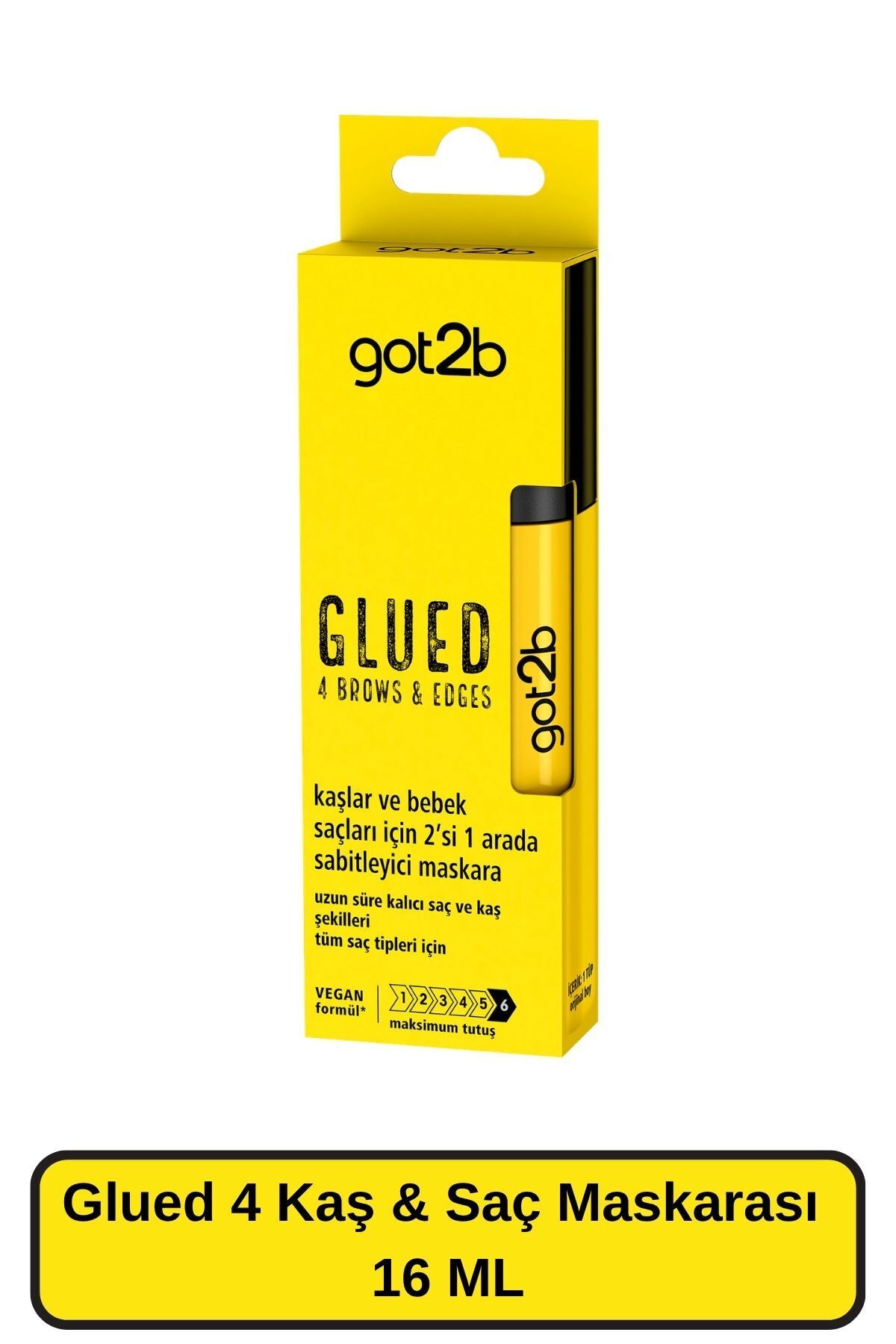 Glued 4 Kaş & Saç Maskarası 16ml — سفید 4015100896145