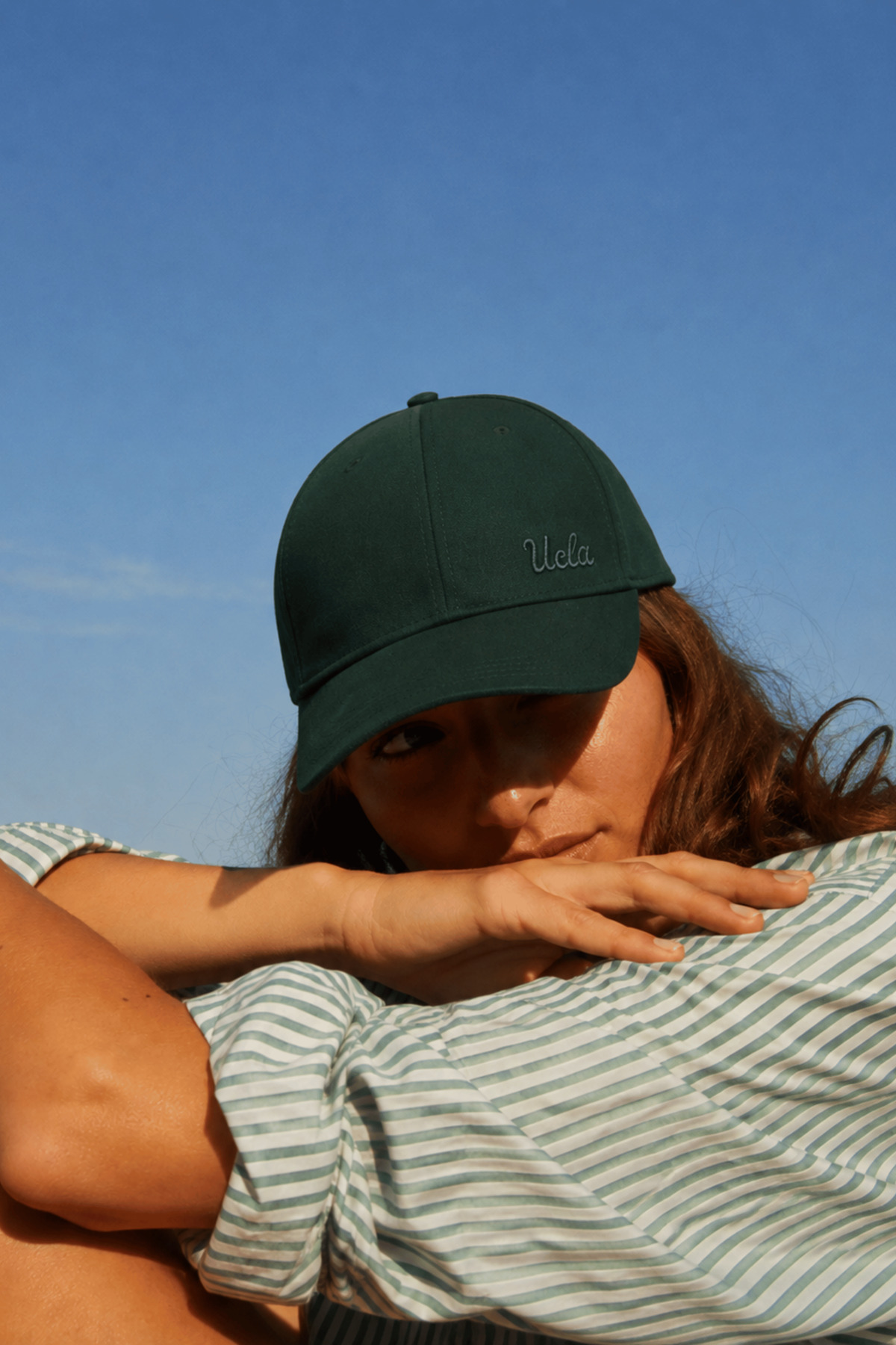 UCLA NEO Yeşil Baseball Cap Nakışlı Unisex Şapka