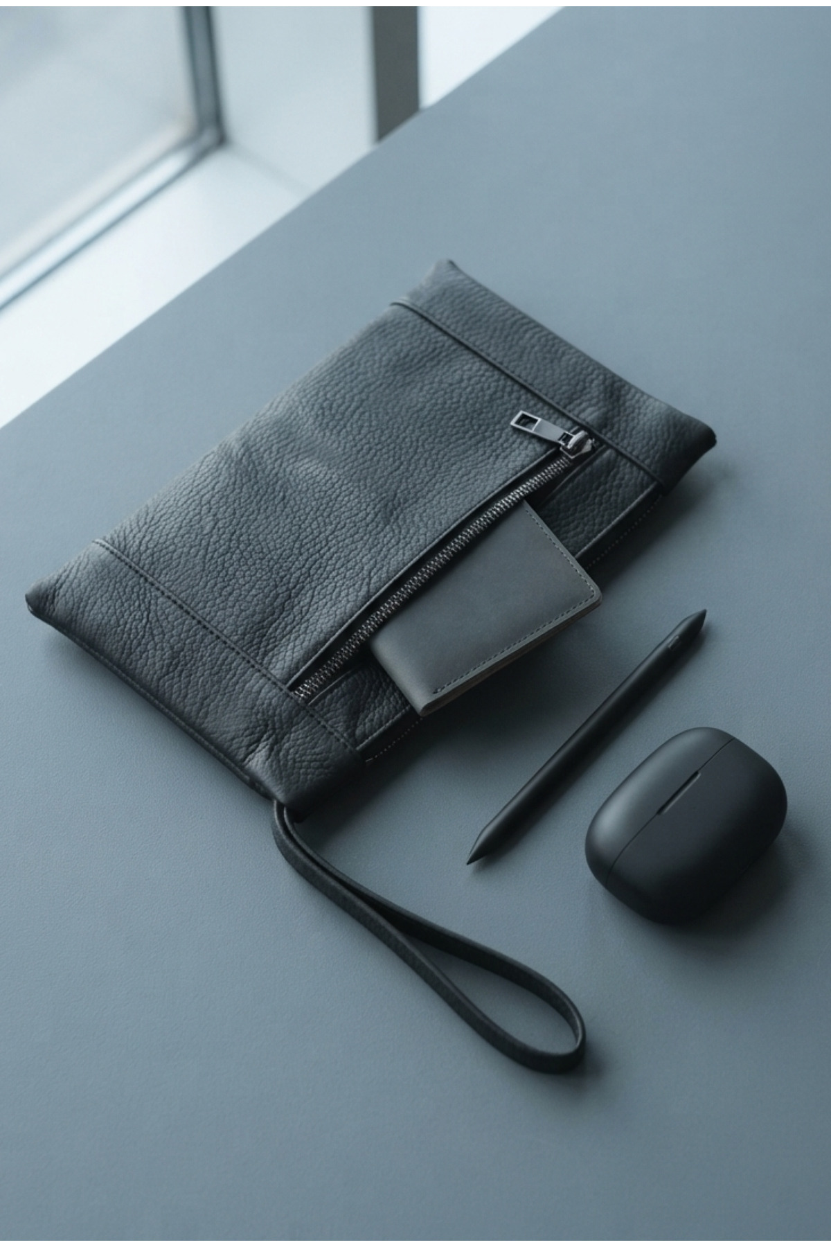 lizy's Modern ve Kullanışlı Minimalist Tasarımlı Erkek El Çantası görsel 4