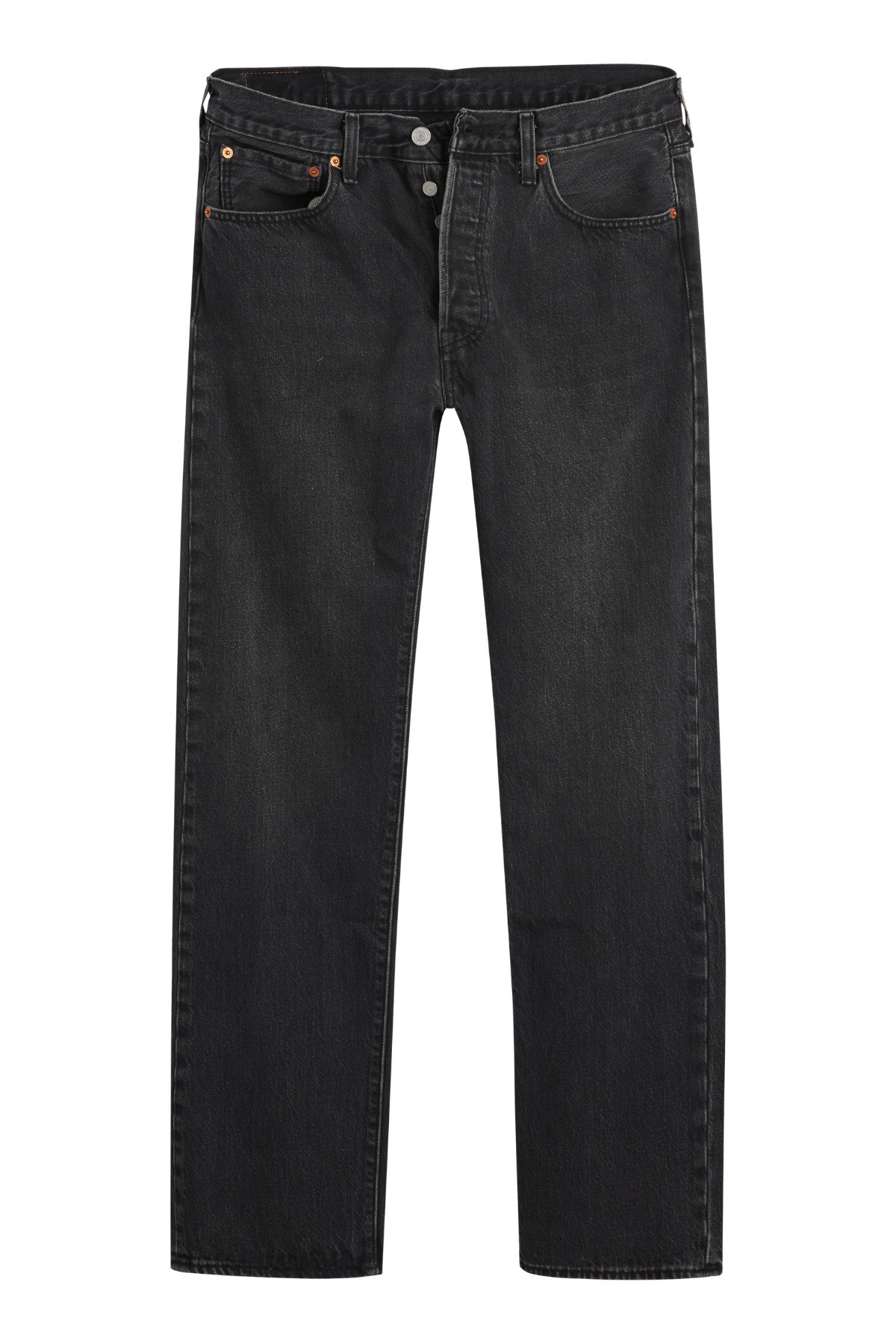 Erkek 501 Loose Big Wheels Siyah Jean