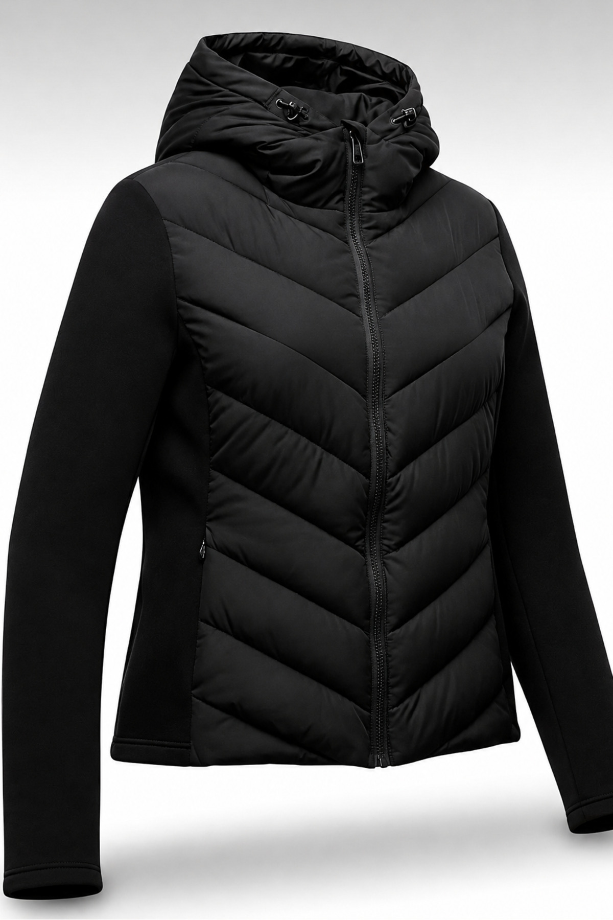 moda armanc Ženska jakna sa kapuljačom Range Rover Mom Puffer Slim Fit