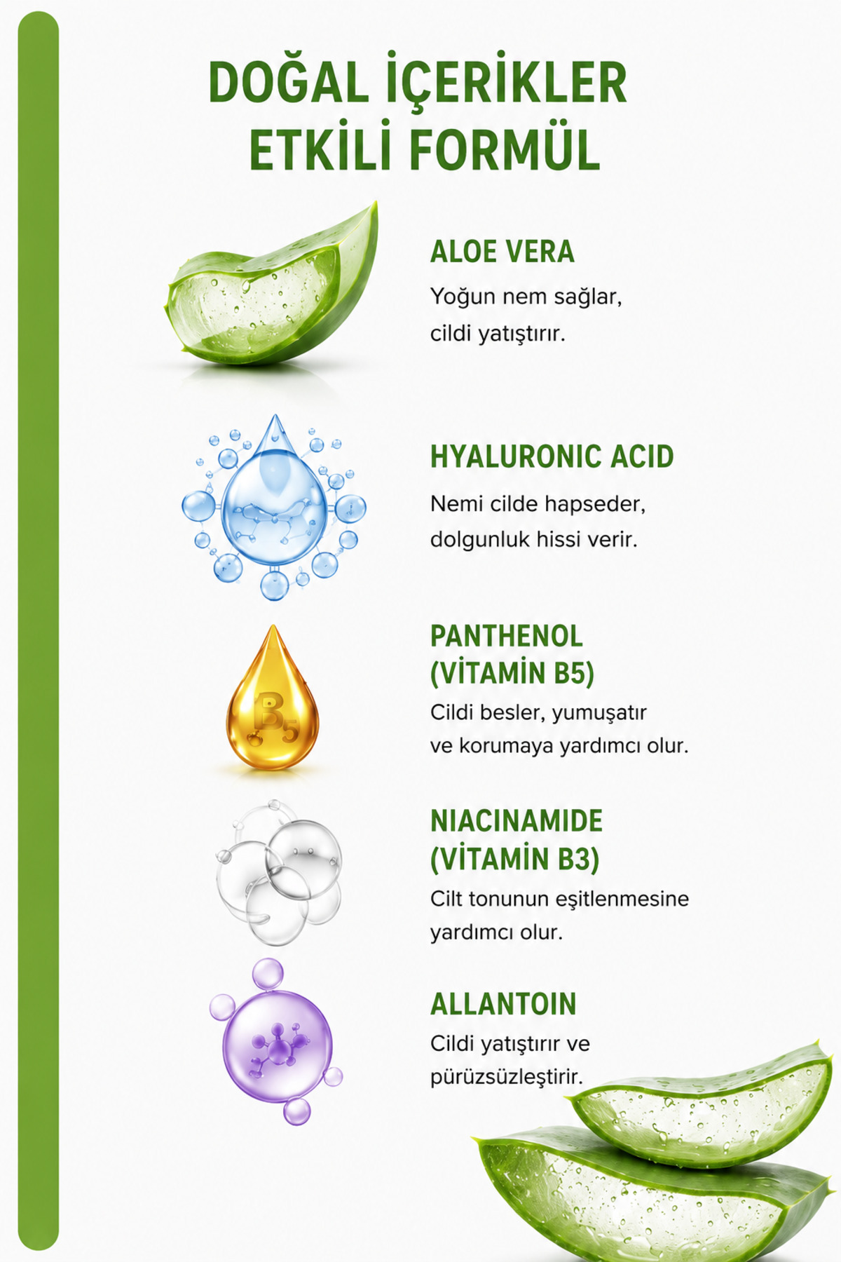 Aloe Vera Jel Güneş Sonrası Bakım, Nemlendirici, Ferahlatıcı, Yatıştırıcı 200 ml — AV25102 — تصویر 5 از 9