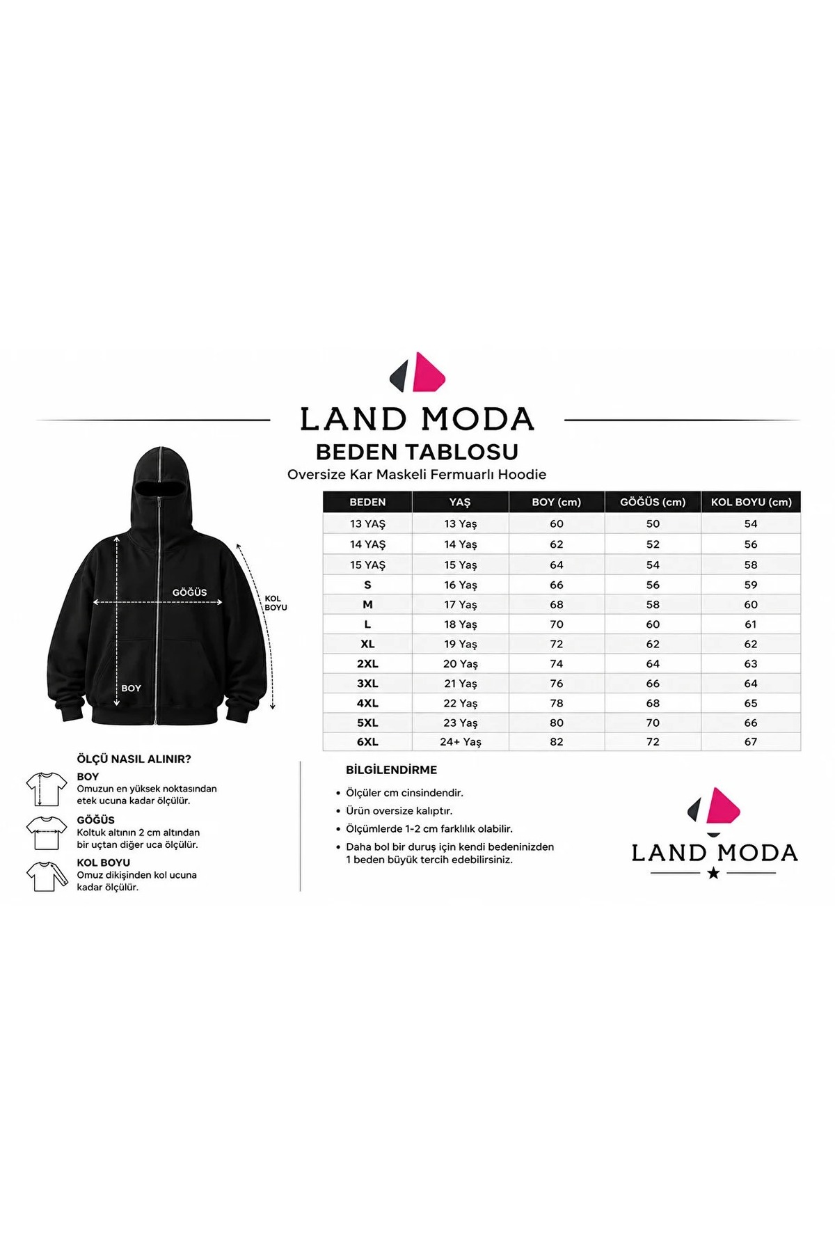 AZIZI TEKSTIL Kar Maskeli Ninja Unisex Sweatshirt Hırka 2iplik kalın polar görsel 2